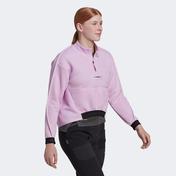 adidas Terrex Hike 1/2 Zip Fleece Kadın Lila Sweatshirt