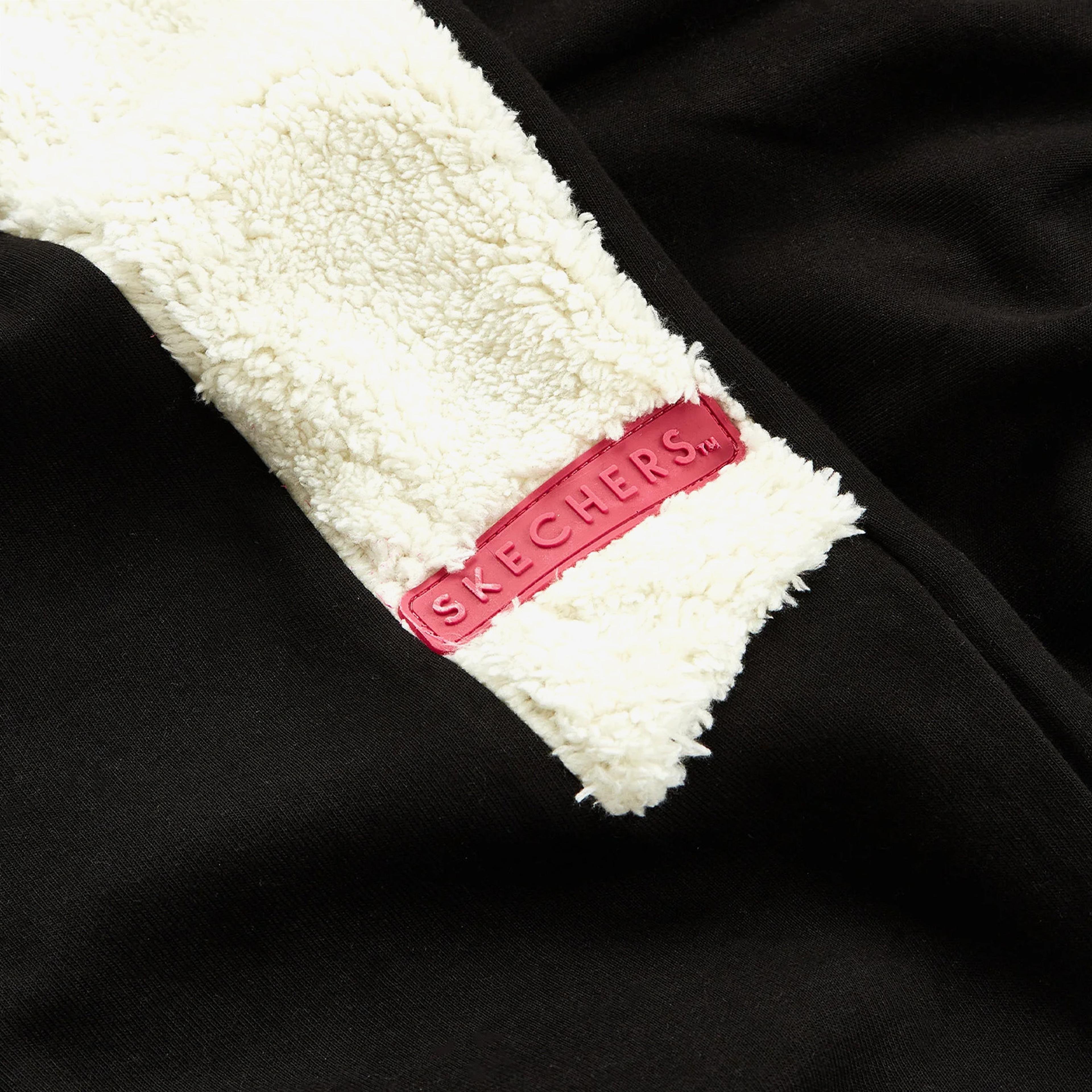 Skechers Capsule Coll Mix Fabric Kadın Siyah Eşofman Altı