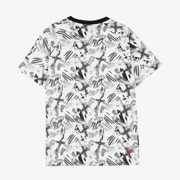 Skechers Capsule Coll Printed Neck Erkek Krem T-Shirt