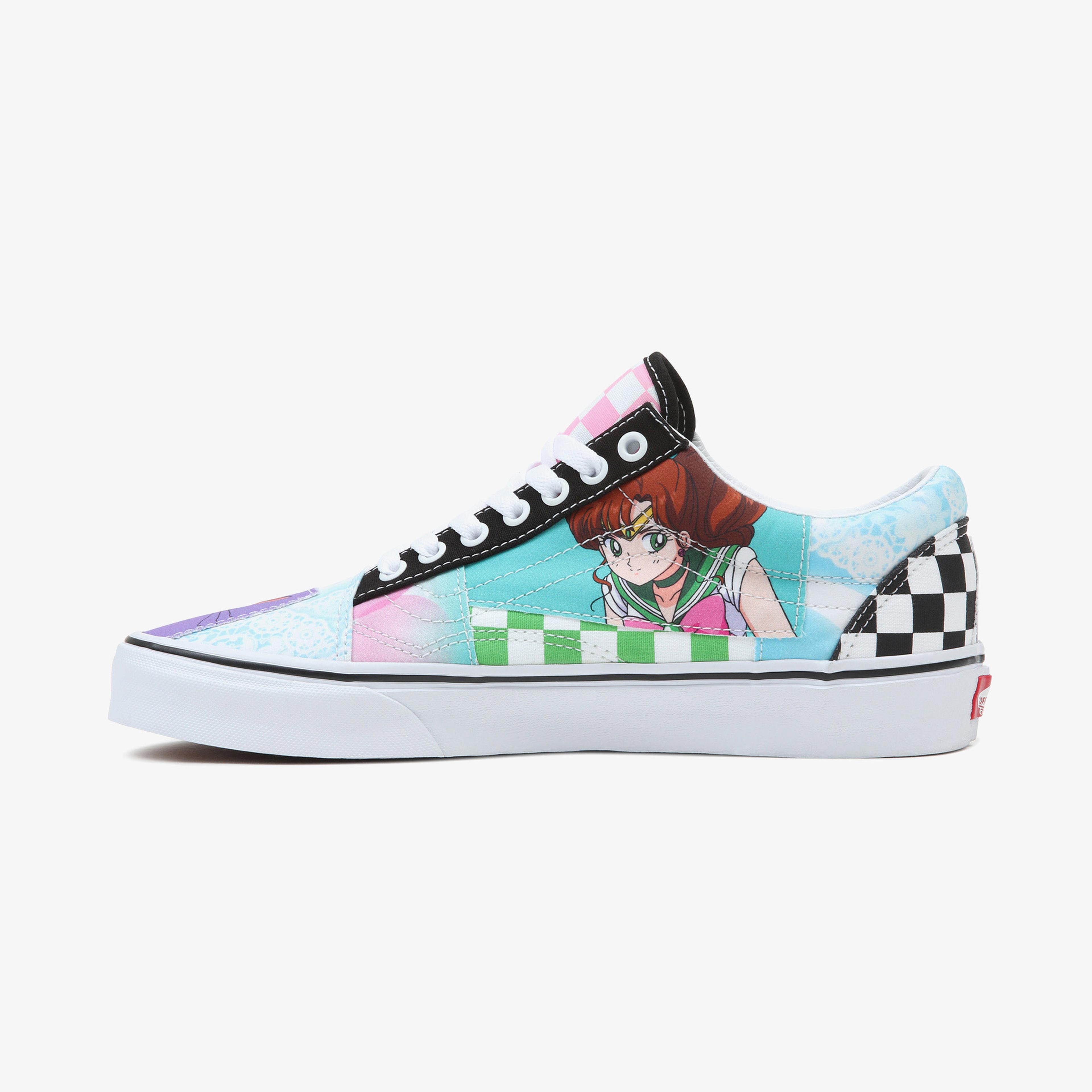 Vans Ua Old Skool Patchwork Unisex Renkli Sneaker