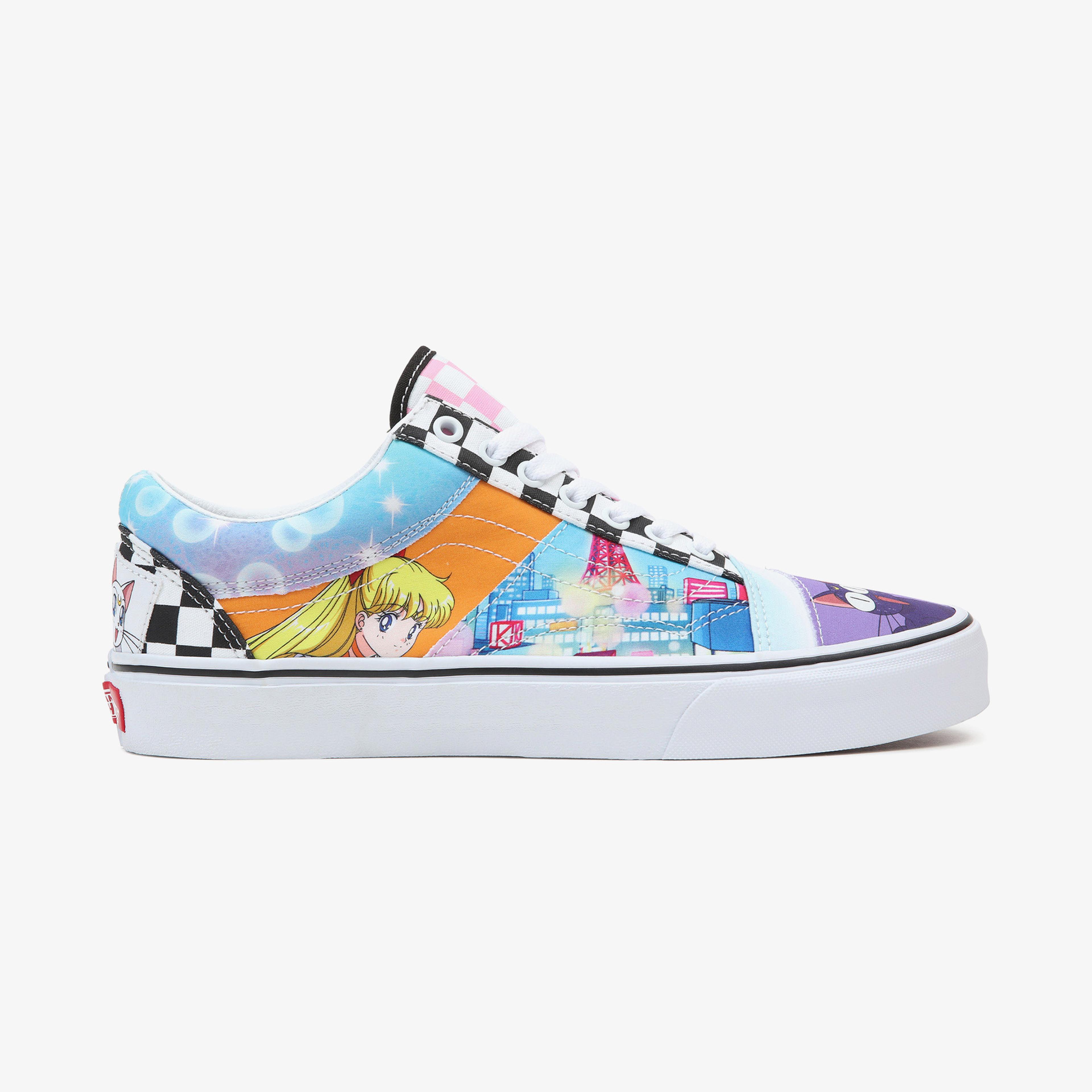Vans Ua Old Skool Patchwork Unisex Renkli Sneaker