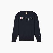 Champion Crewneck Erkek Lacivert Sweatshirt