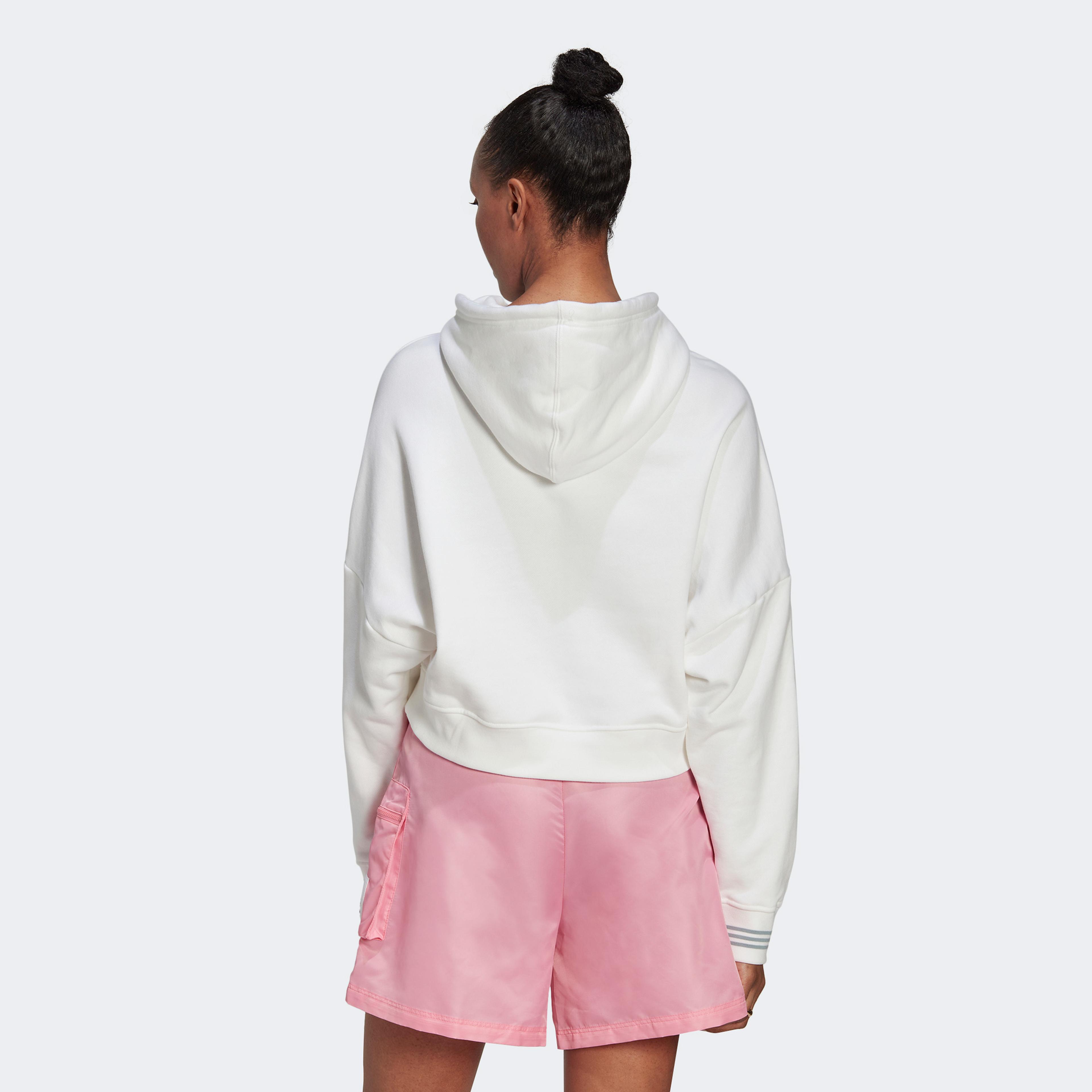 adidas Disney Kadın Beyaz Hoodie