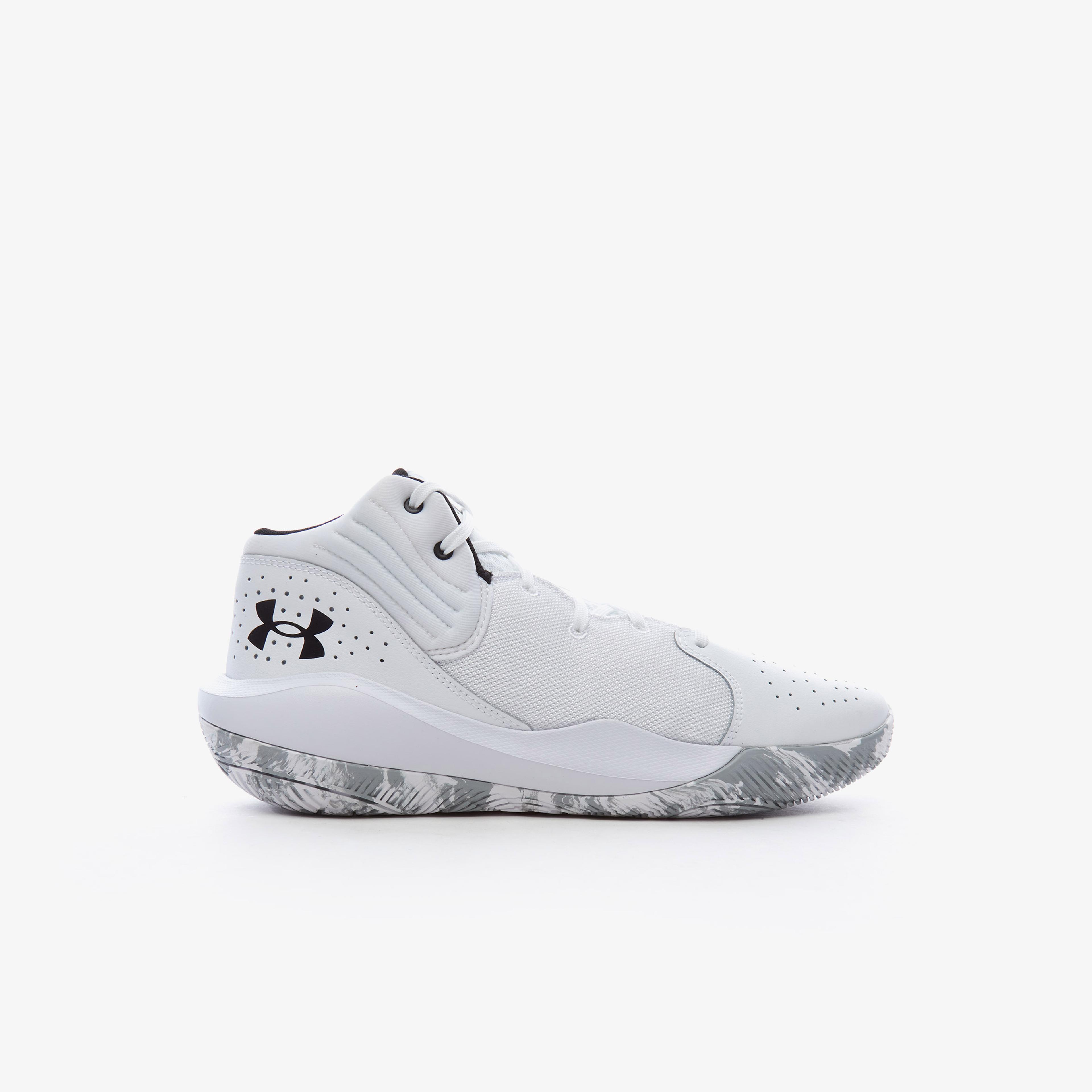 Under Armour Jet'21 Erkek Beyaz Basketbol Ayakkabısı