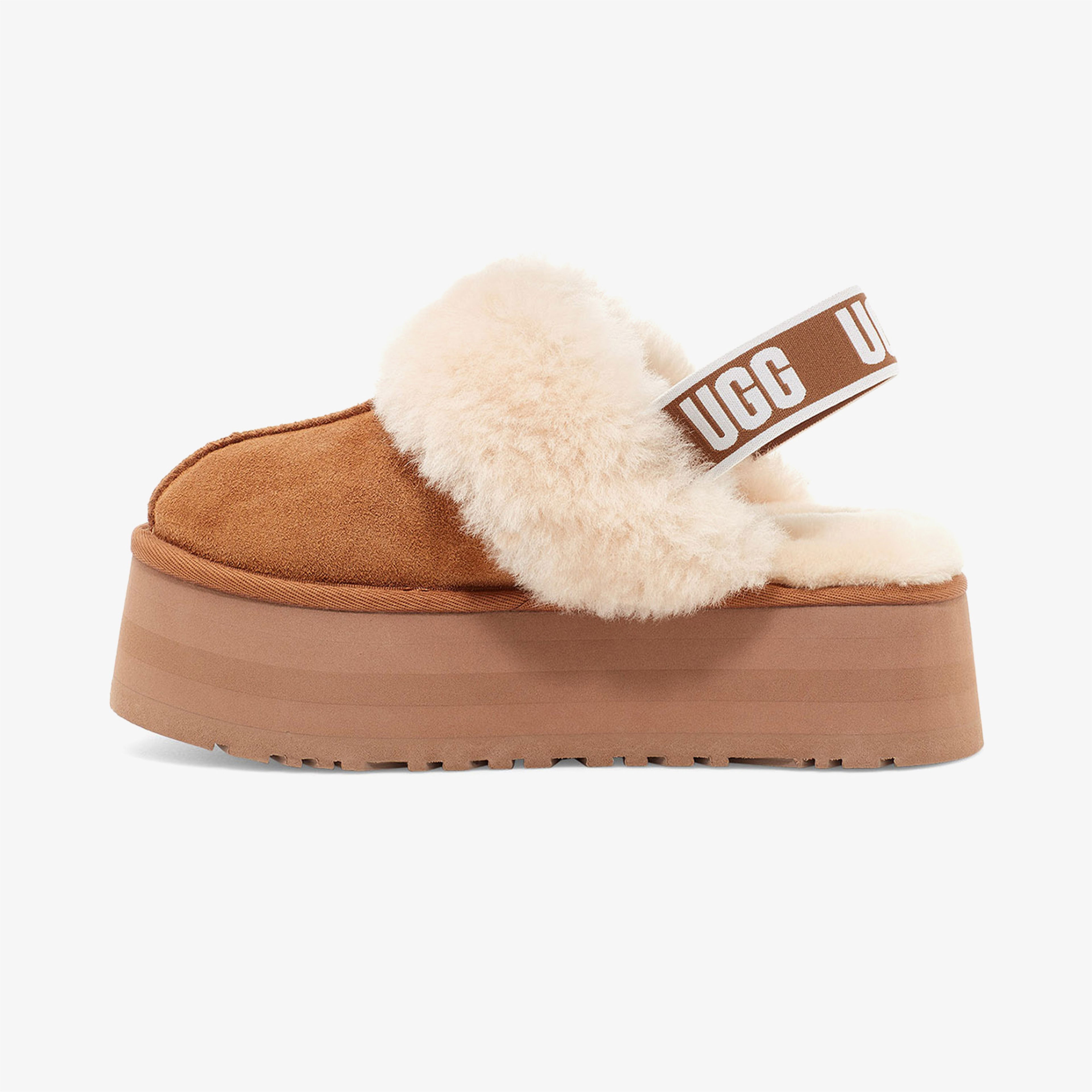 UGG Funkette Slipper Kadın Kahverengi Terlik