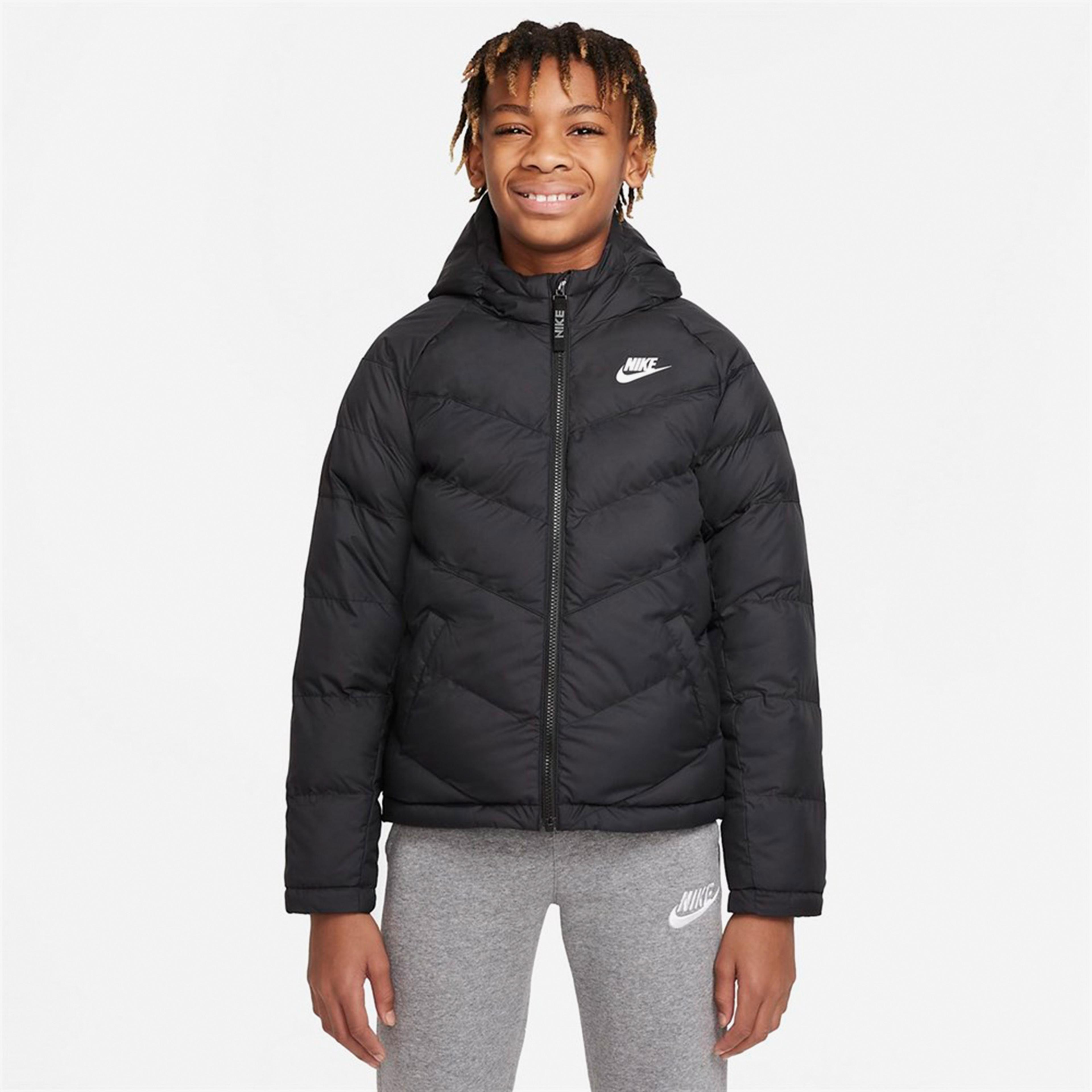Nike Sportswear Synthetic-Fill Çocuk Siyah Mont