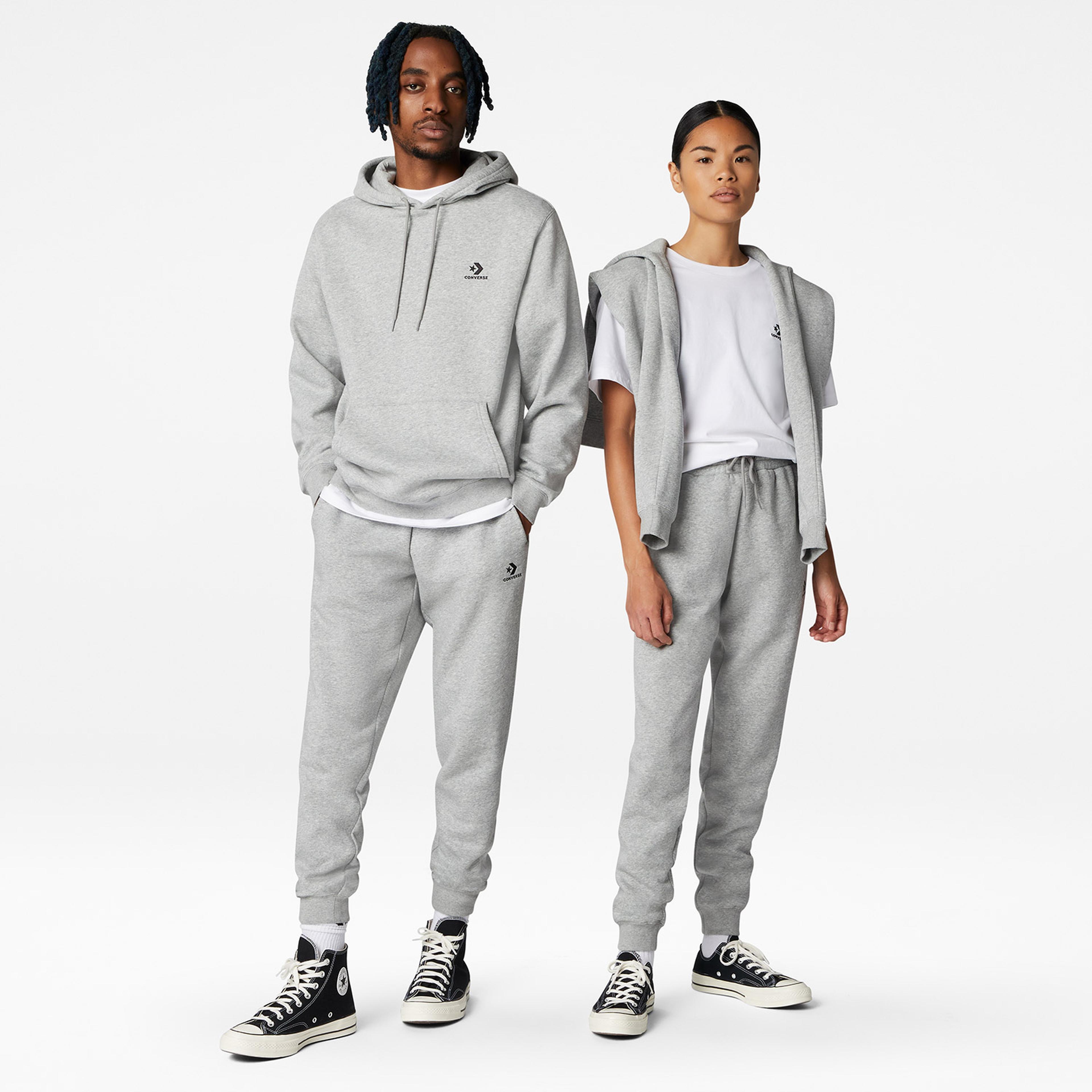 Converse Go-To Unisex Gri Pantolon