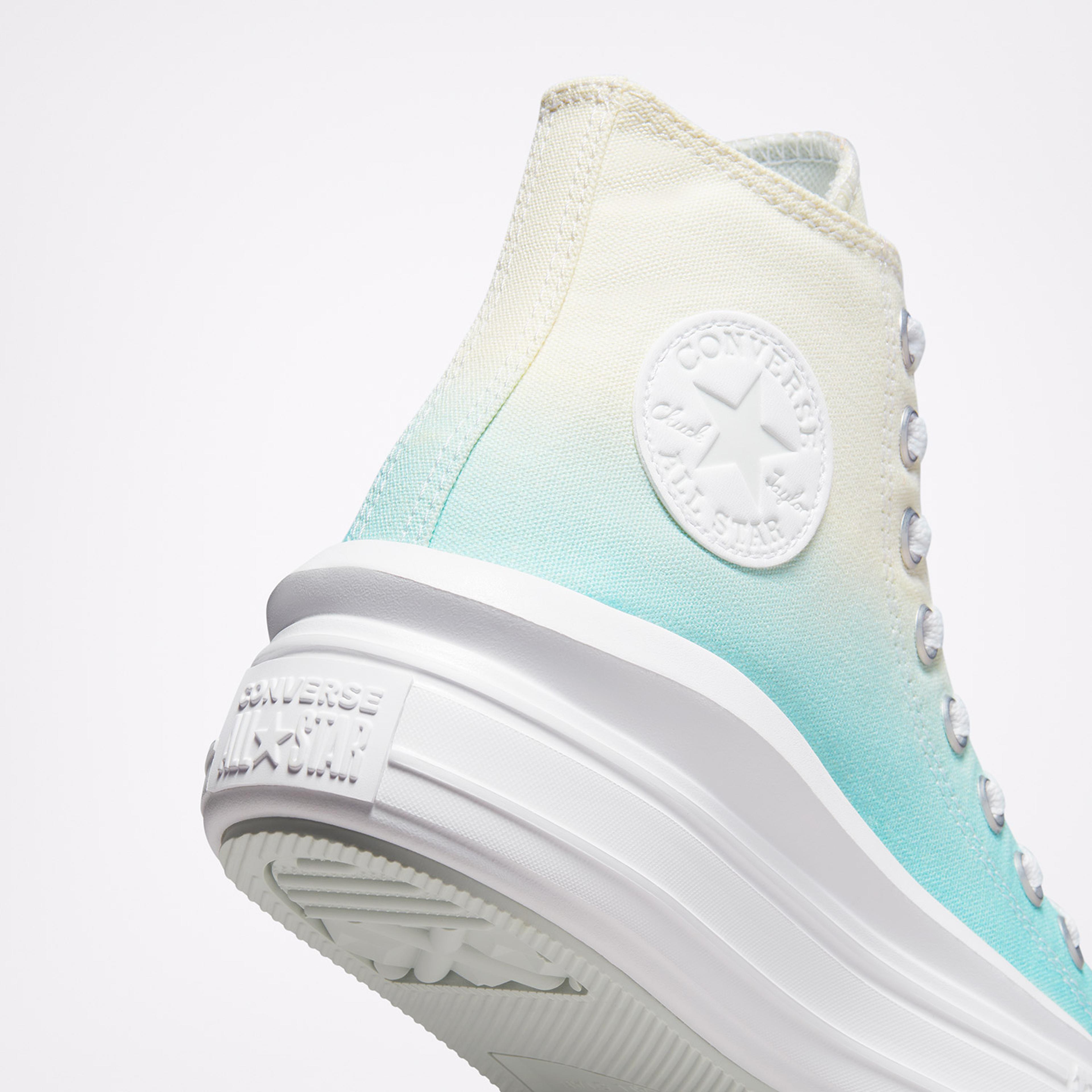Converse Chuck Taylor All Star Move Ombré Platform High Kadın Krem Rengi Sneaker