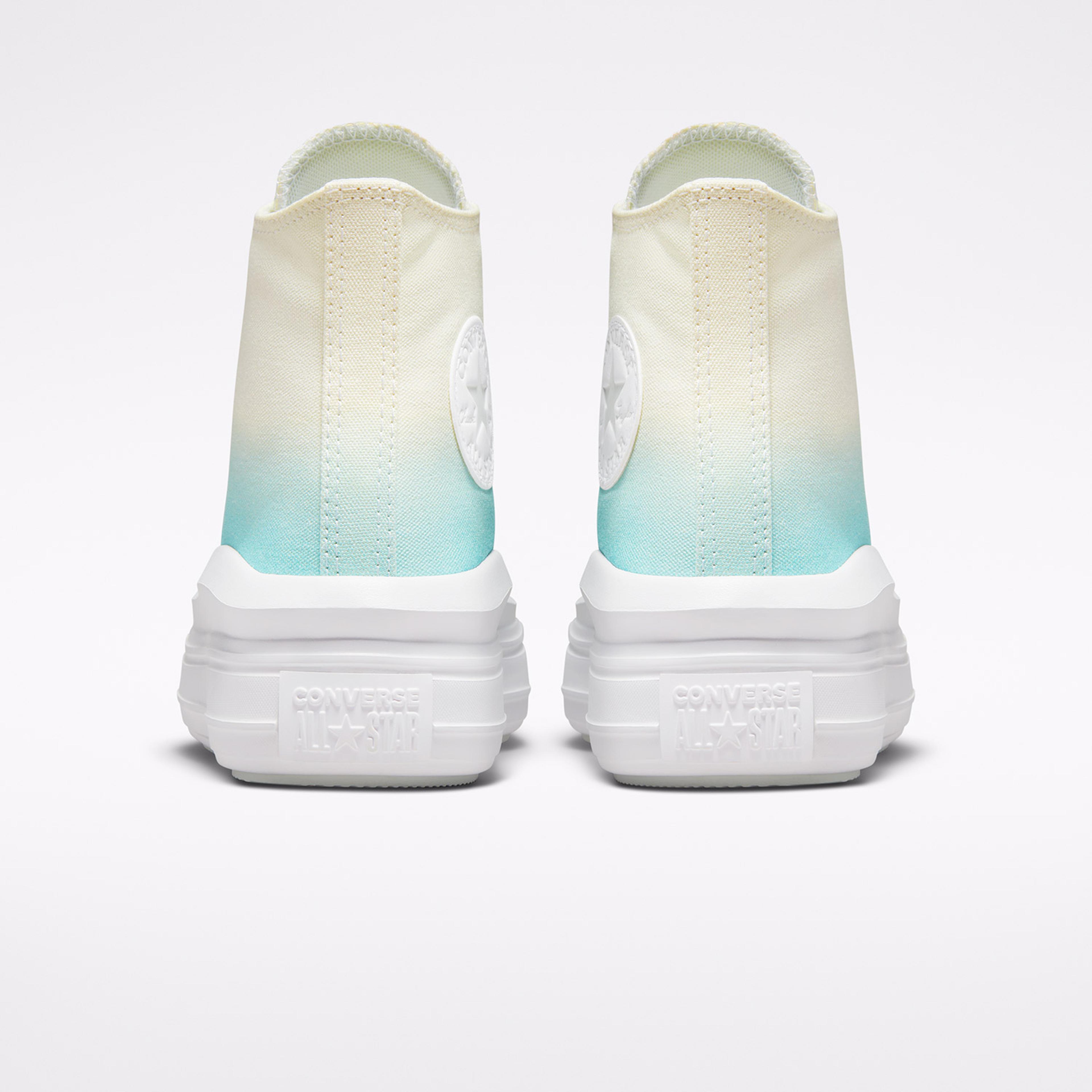 Converse Chuck Taylor All Star Move Ombré Platform High Kadın Krem Rengi Sneaker