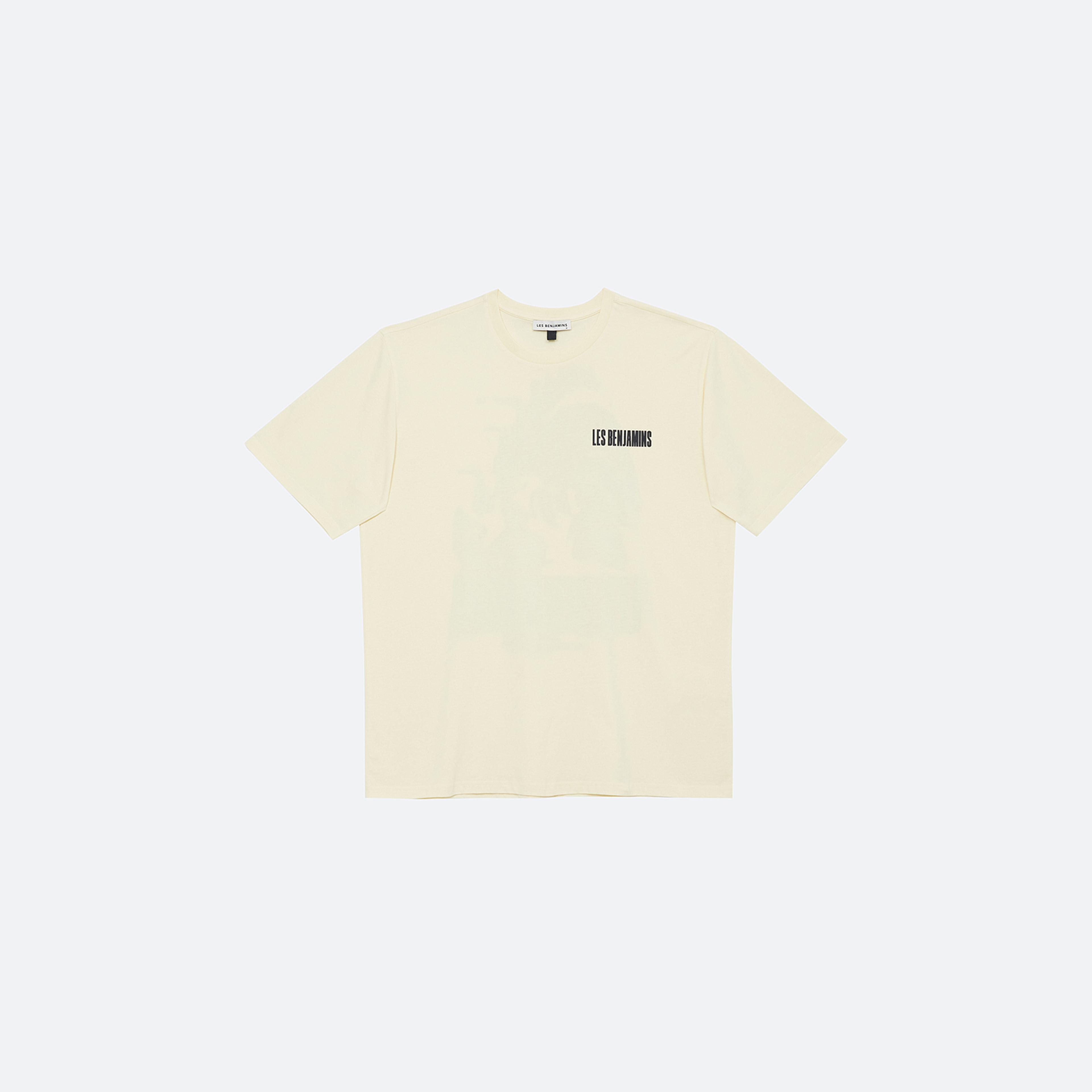 Les Benjamins Exclusives Erkek Krem T-Shirt