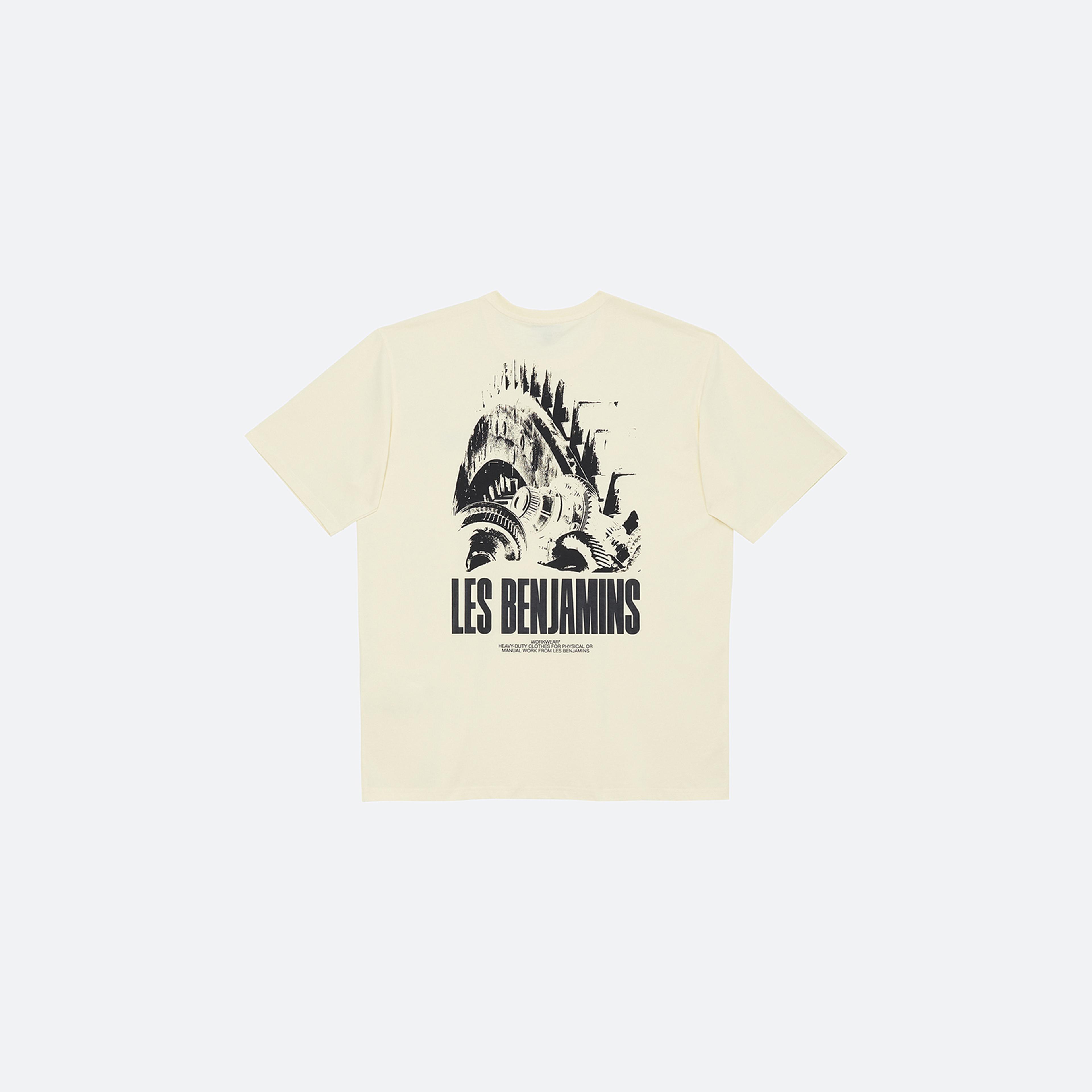 Les Benjamins Exclusives Erkek Krem T-Shirt
