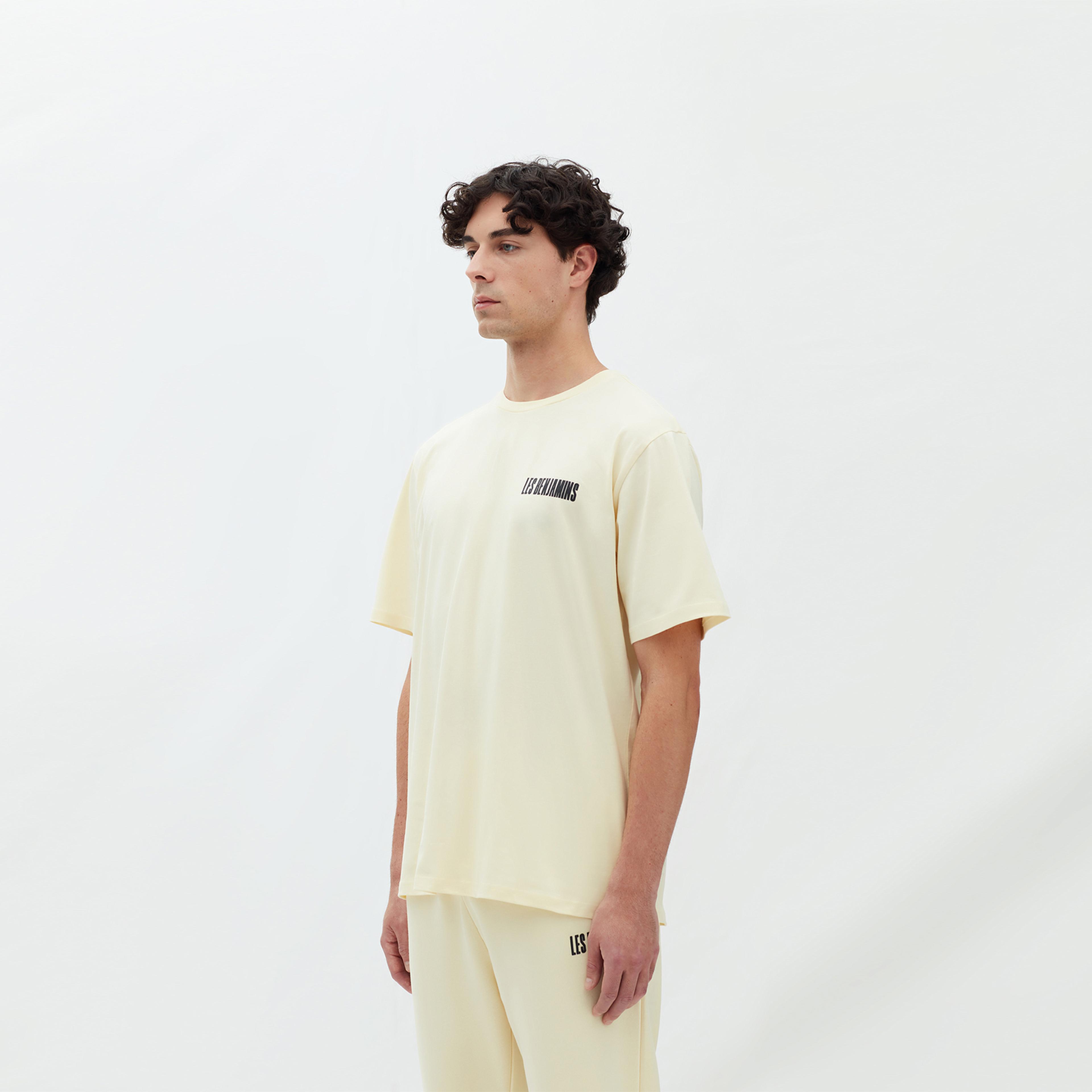 Les Benjamins Exclusives Erkek Krem T-Shirt