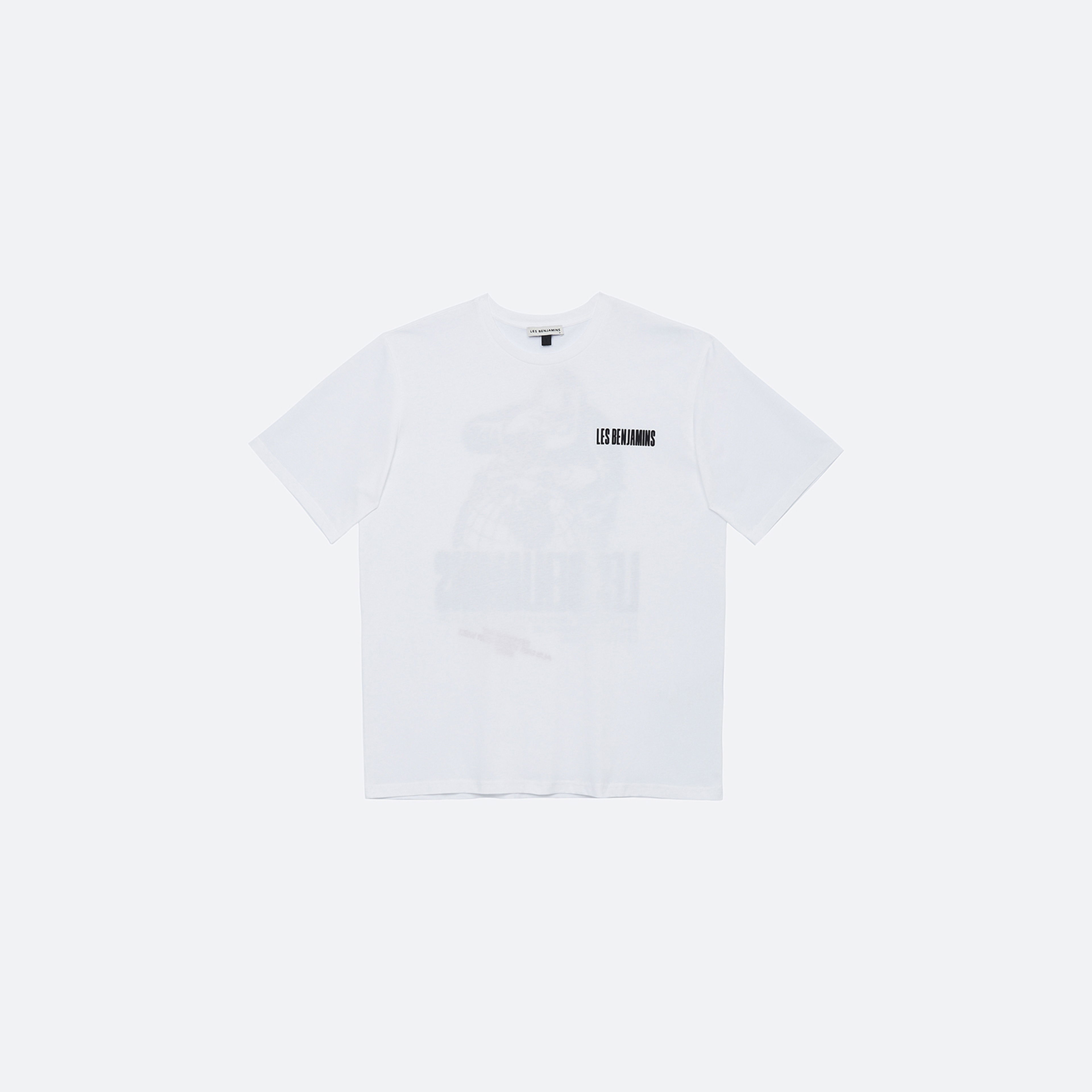 Les Benjamins Exclusives Erkek Beyaz T-Shirt