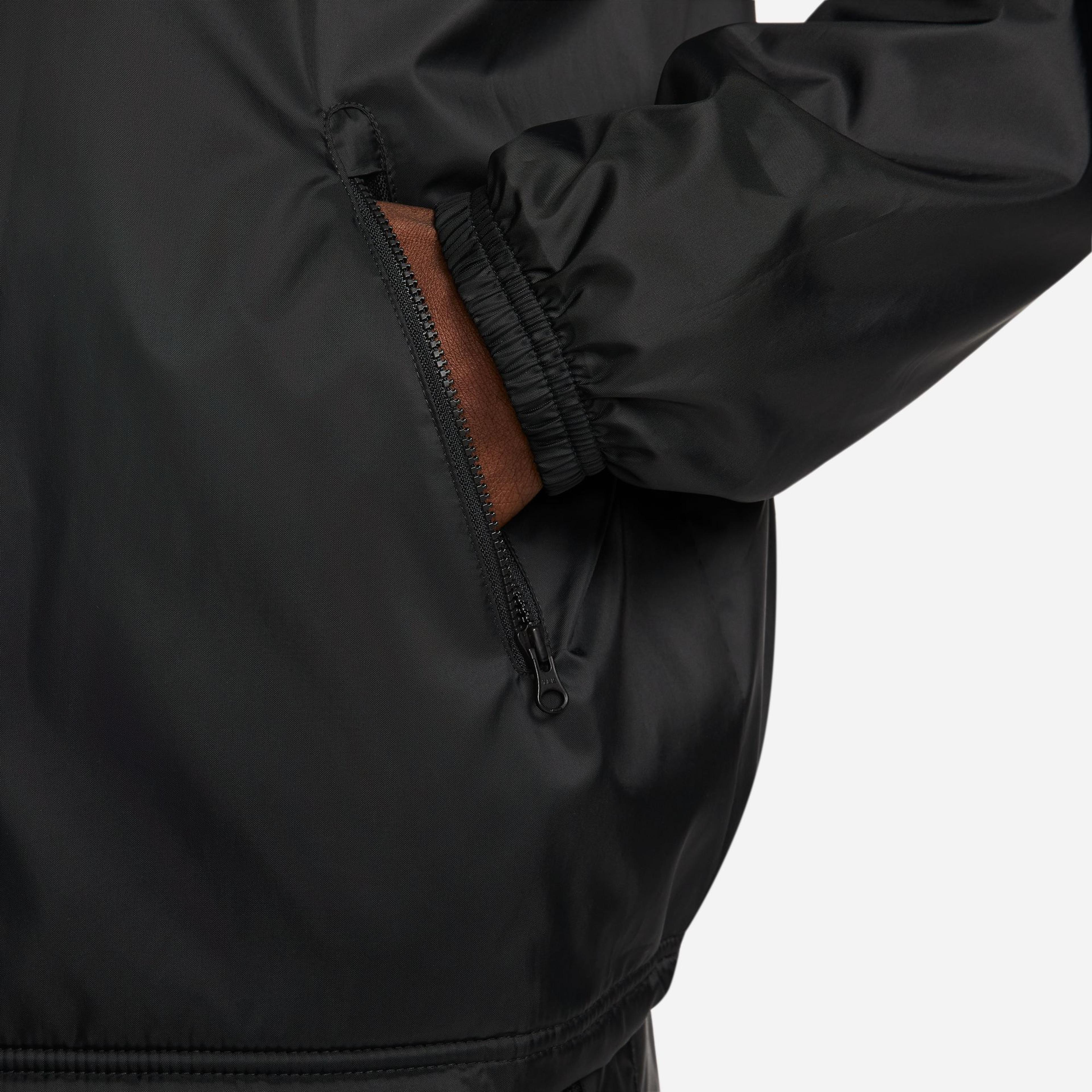 Nike Sportswear Astarlı Erkek Siyah Eşofman Üstü