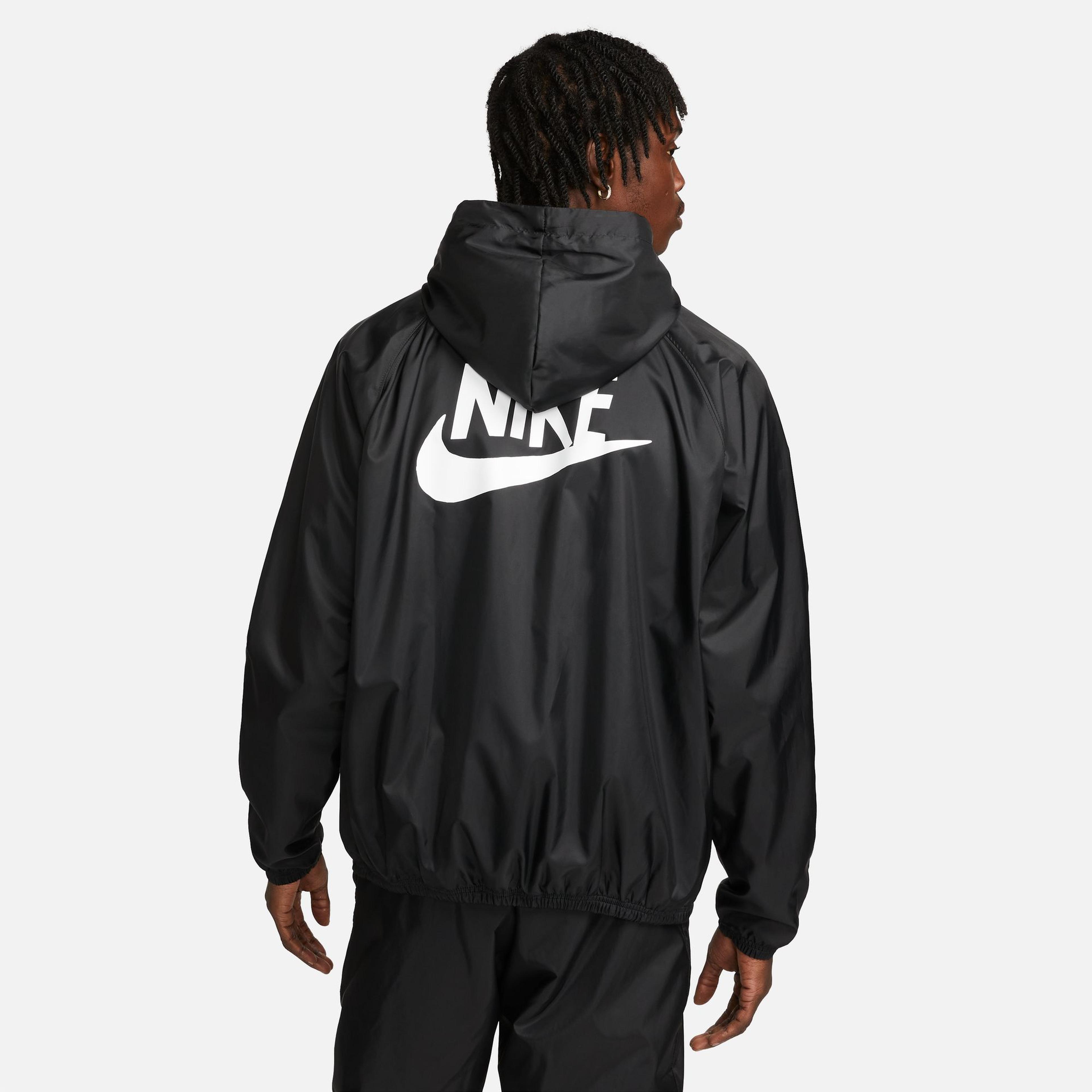 Nike Sportswear Astarlı Erkek Siyah Eşofman Üstü