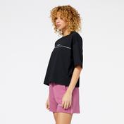 New Balance Essentials Winter Story Kadın Siyah T-Shirt