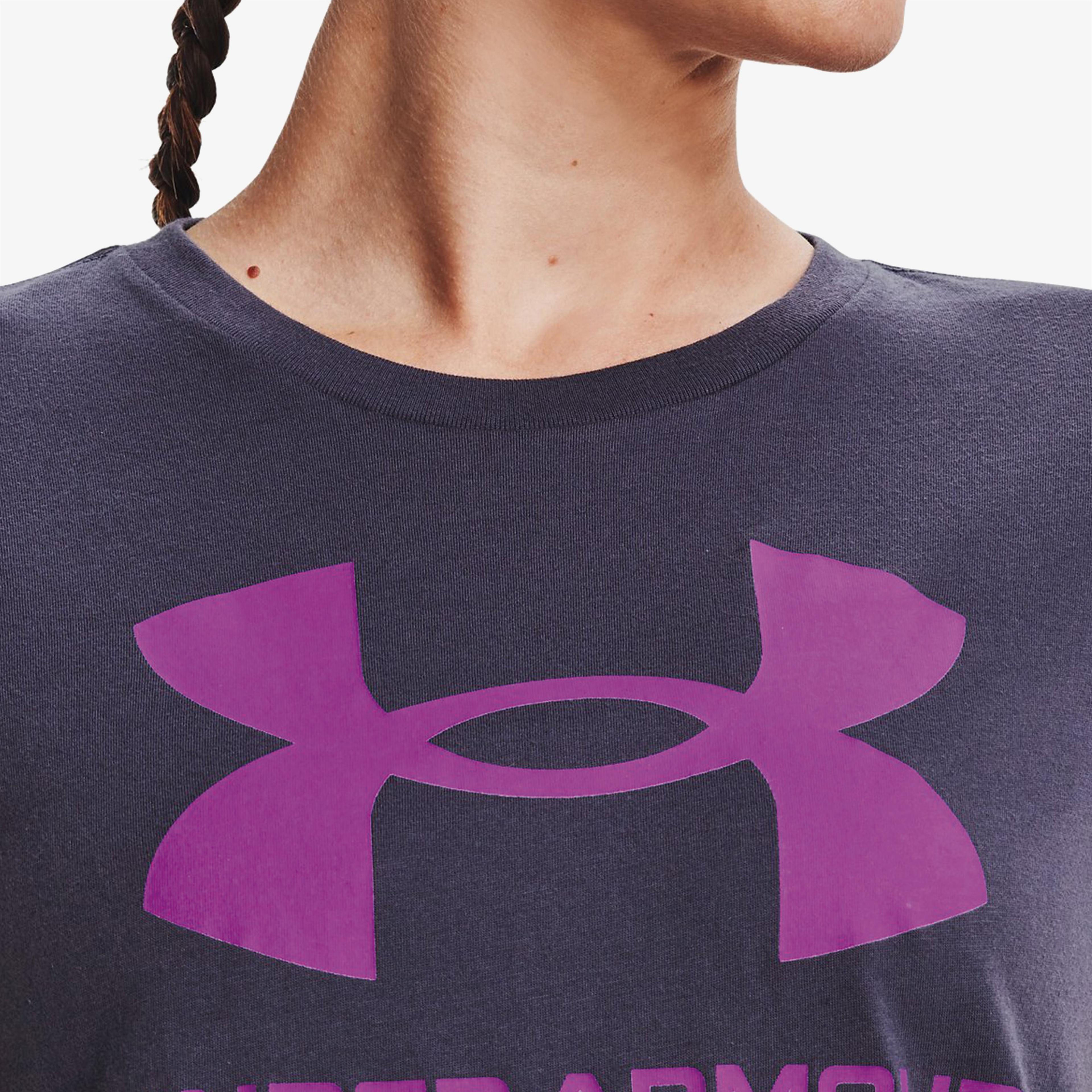 Under Sportstyle Graphic Kadın Siyah T-Shirt