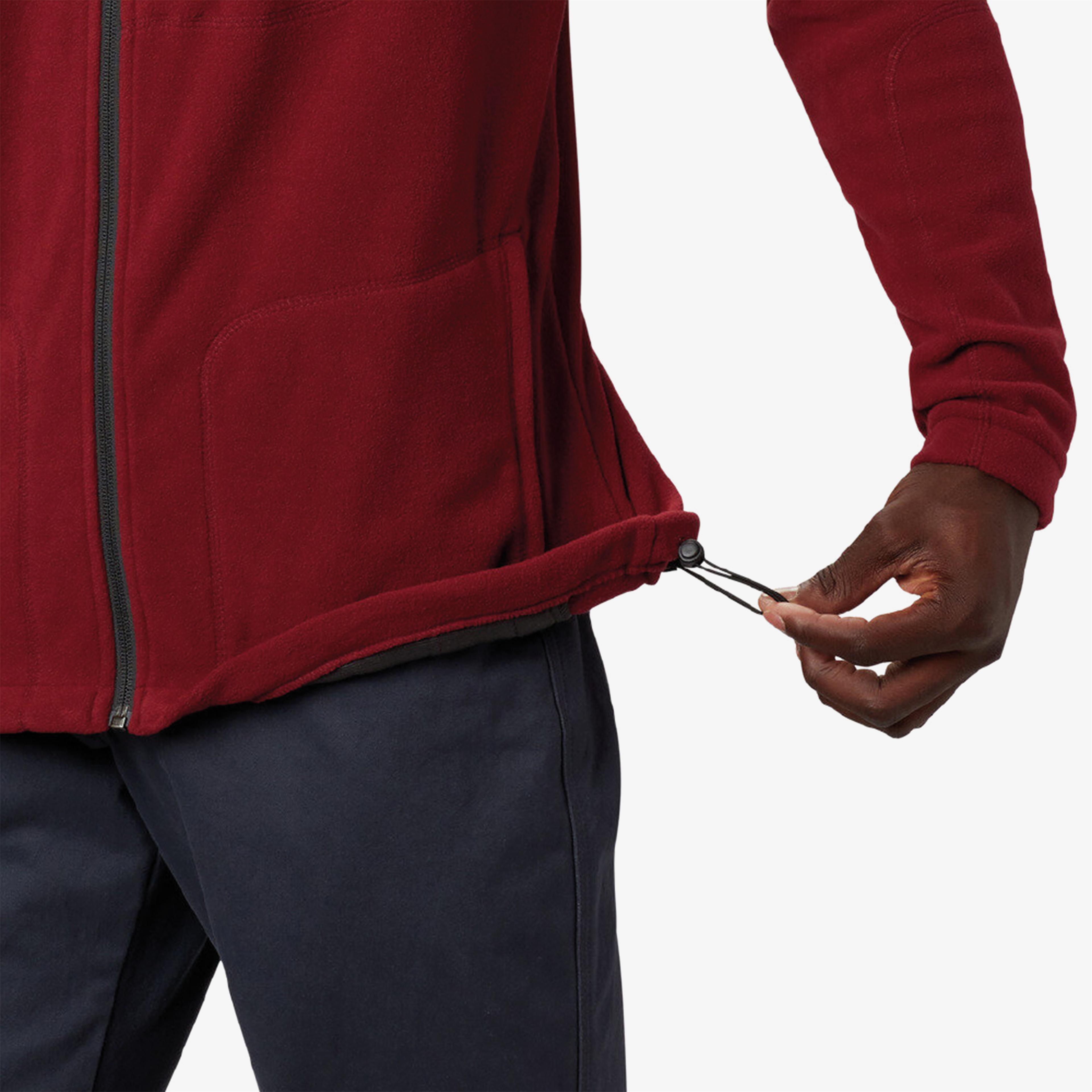 Columbia Fast Trek II Erkek Kırmızı Fermuarlı Polar Mont