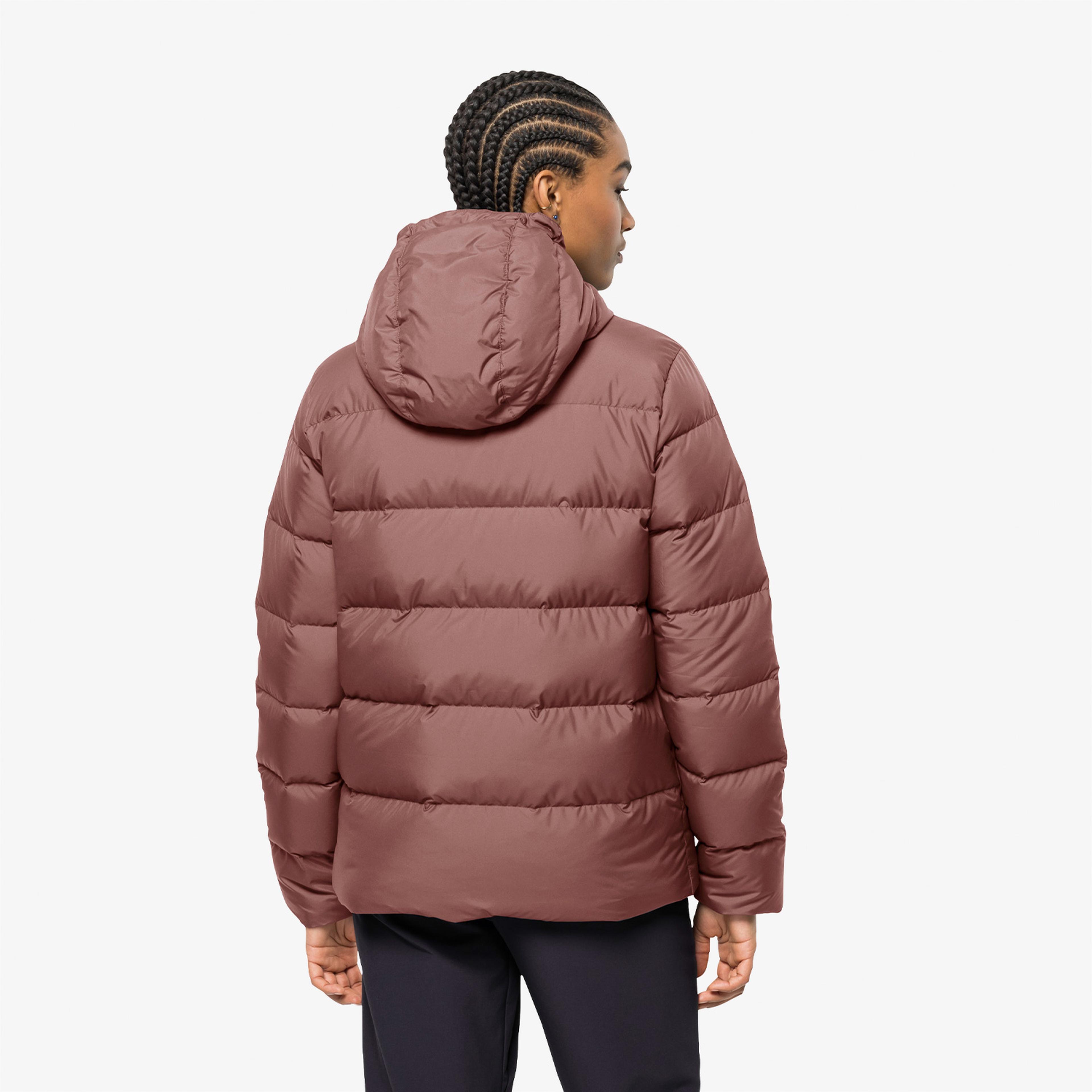 Jack Wolfskin Frozen Palace Kadın Kahverengi Mont