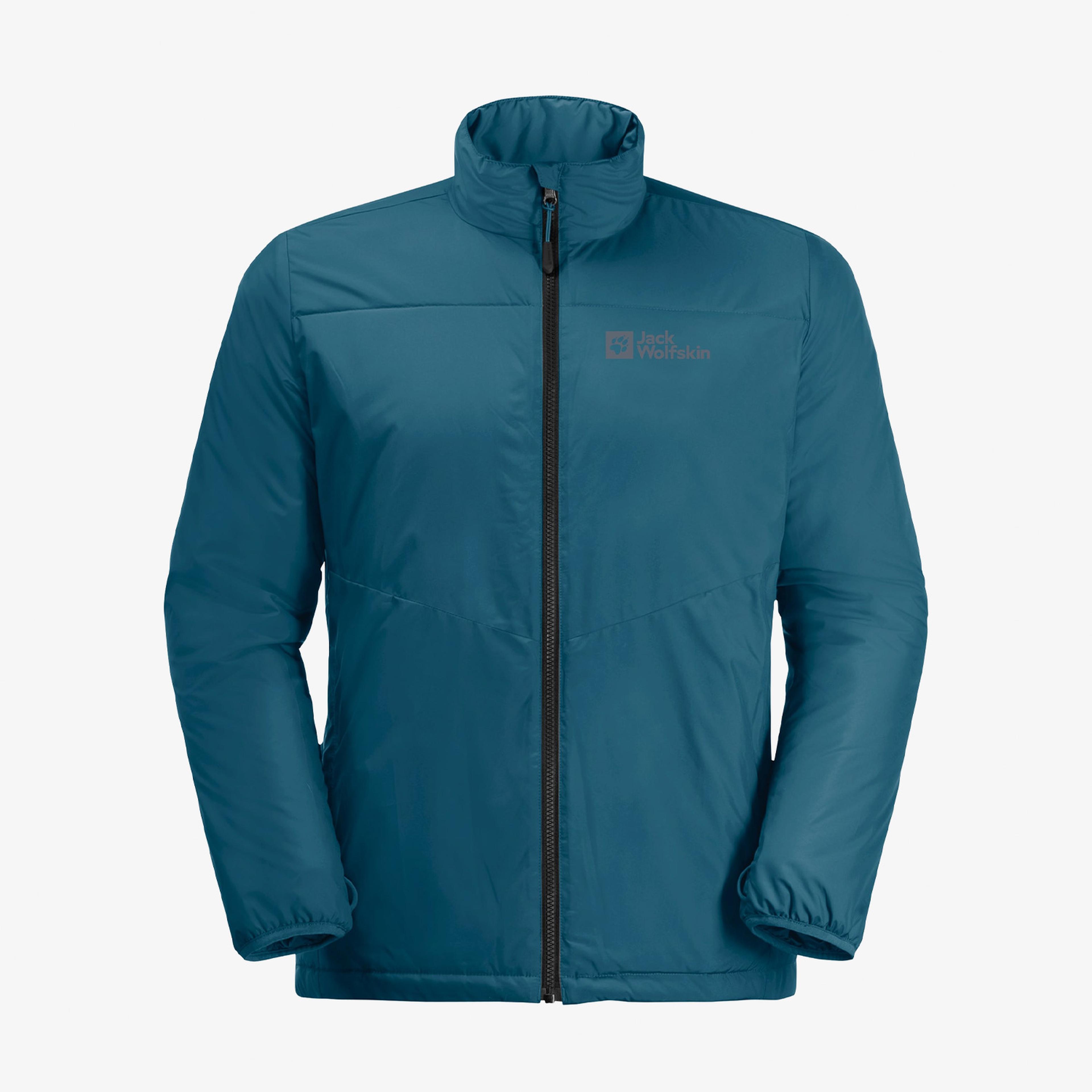 Jack Wolfskin Feldberg 3in1 Erkek Mavi Su Geçirmez Mont