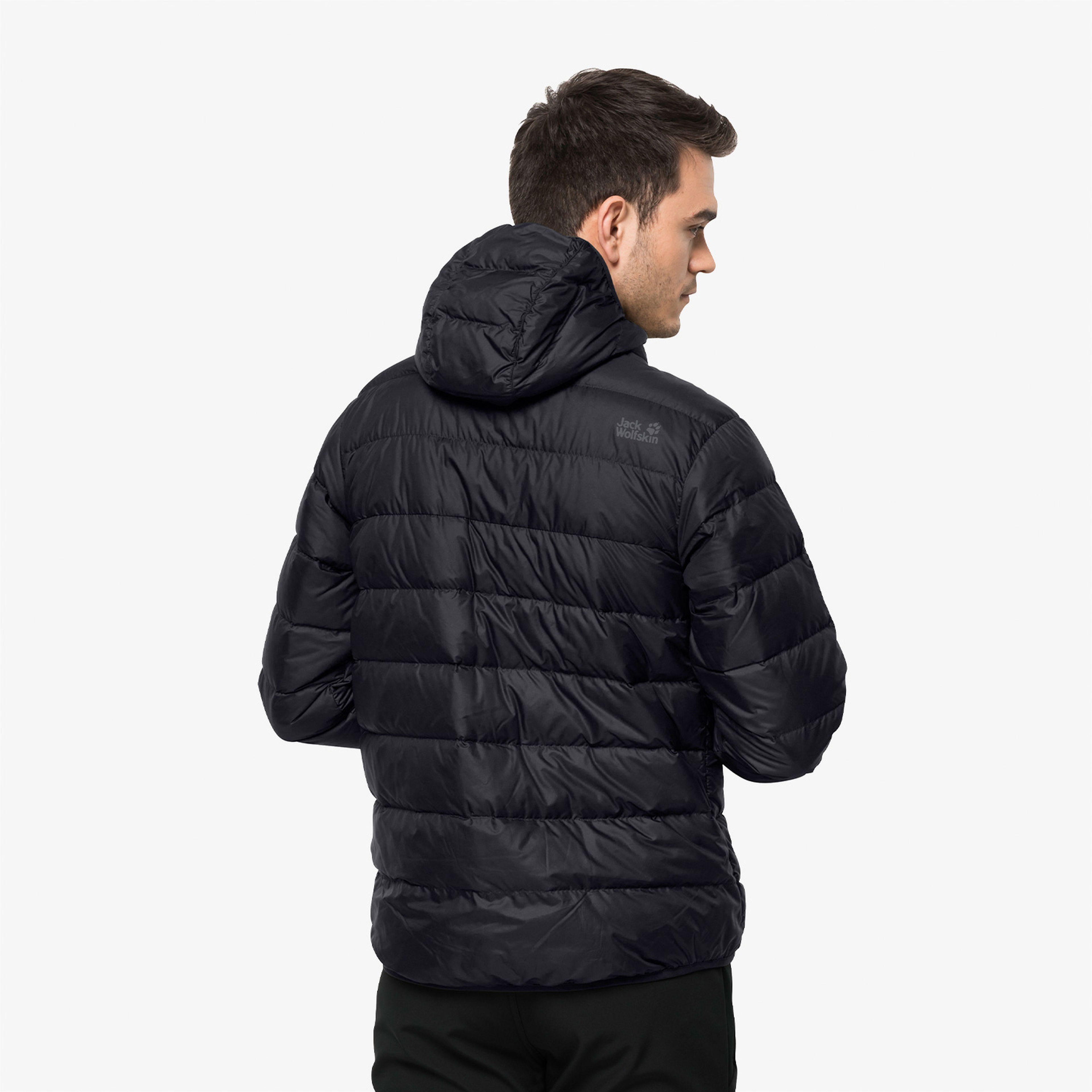 Jack Wolfskin Helium Erkek Siyah Mont