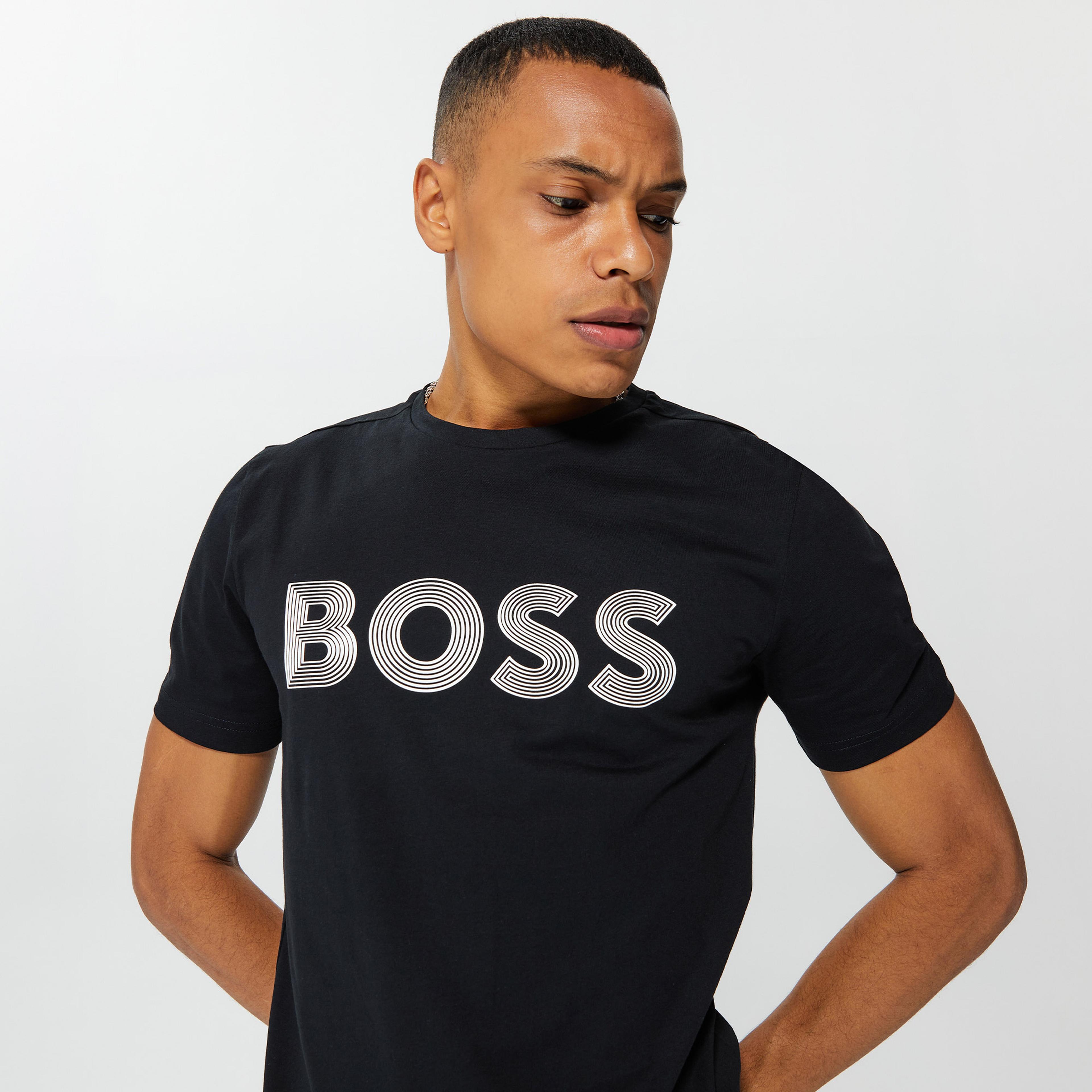 Boss Tee 6 Erkek Siyah T-Shirt