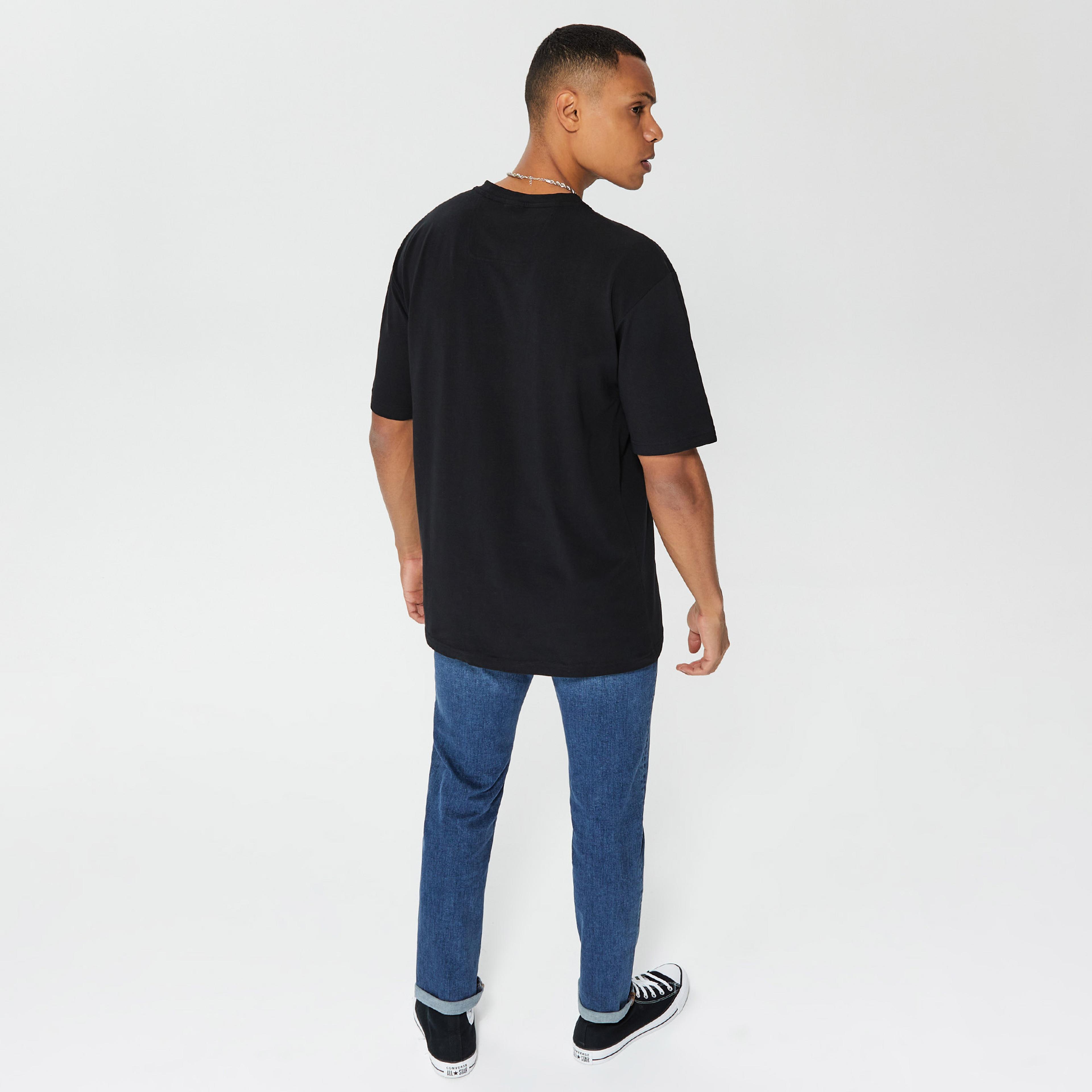 Boss Tee 3 Erkek Siyah T-Shirt