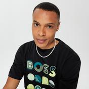 Boss Tee 3 Erkek Siyah T-Shirt