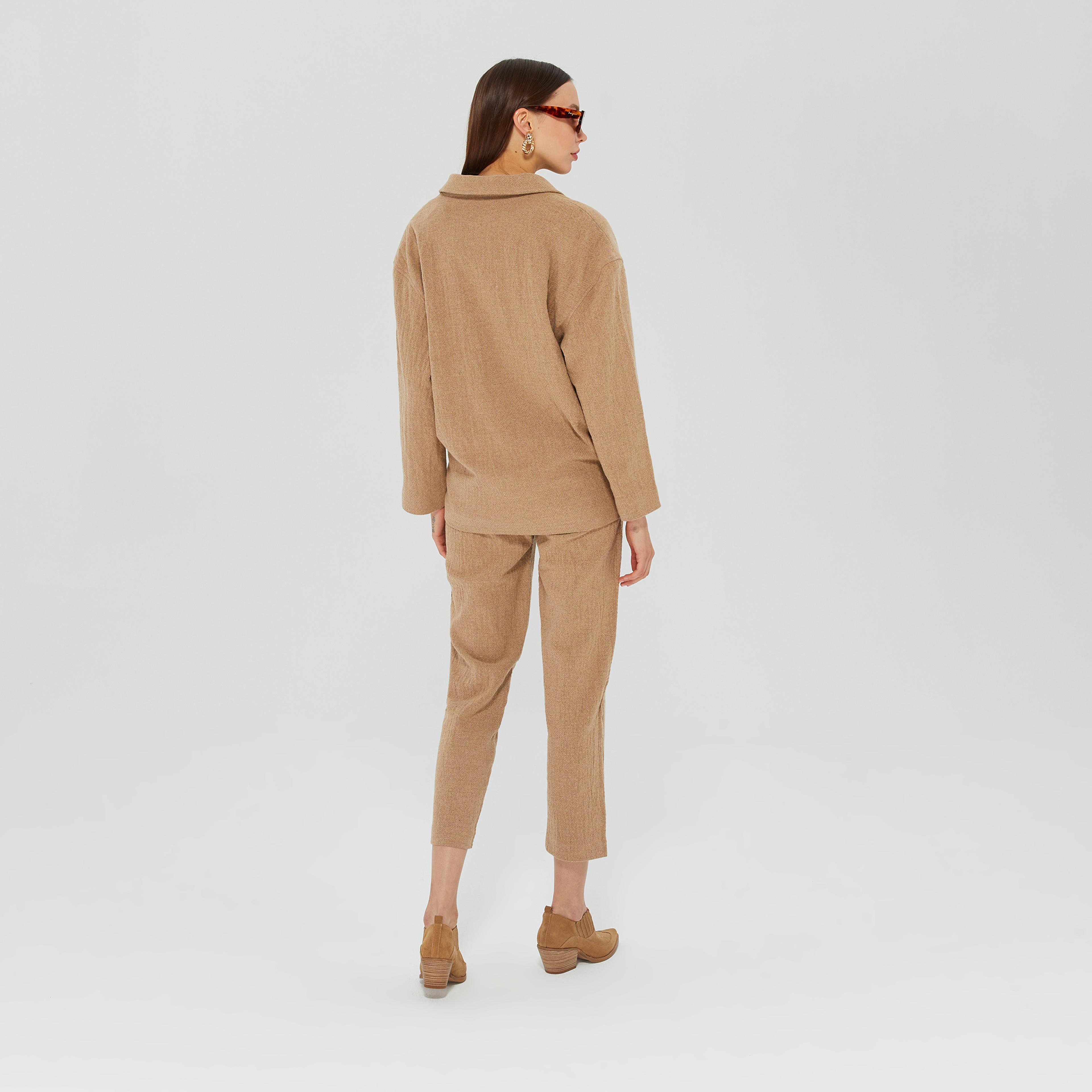 American Vintage Kadın Karamel Rengi Ceket