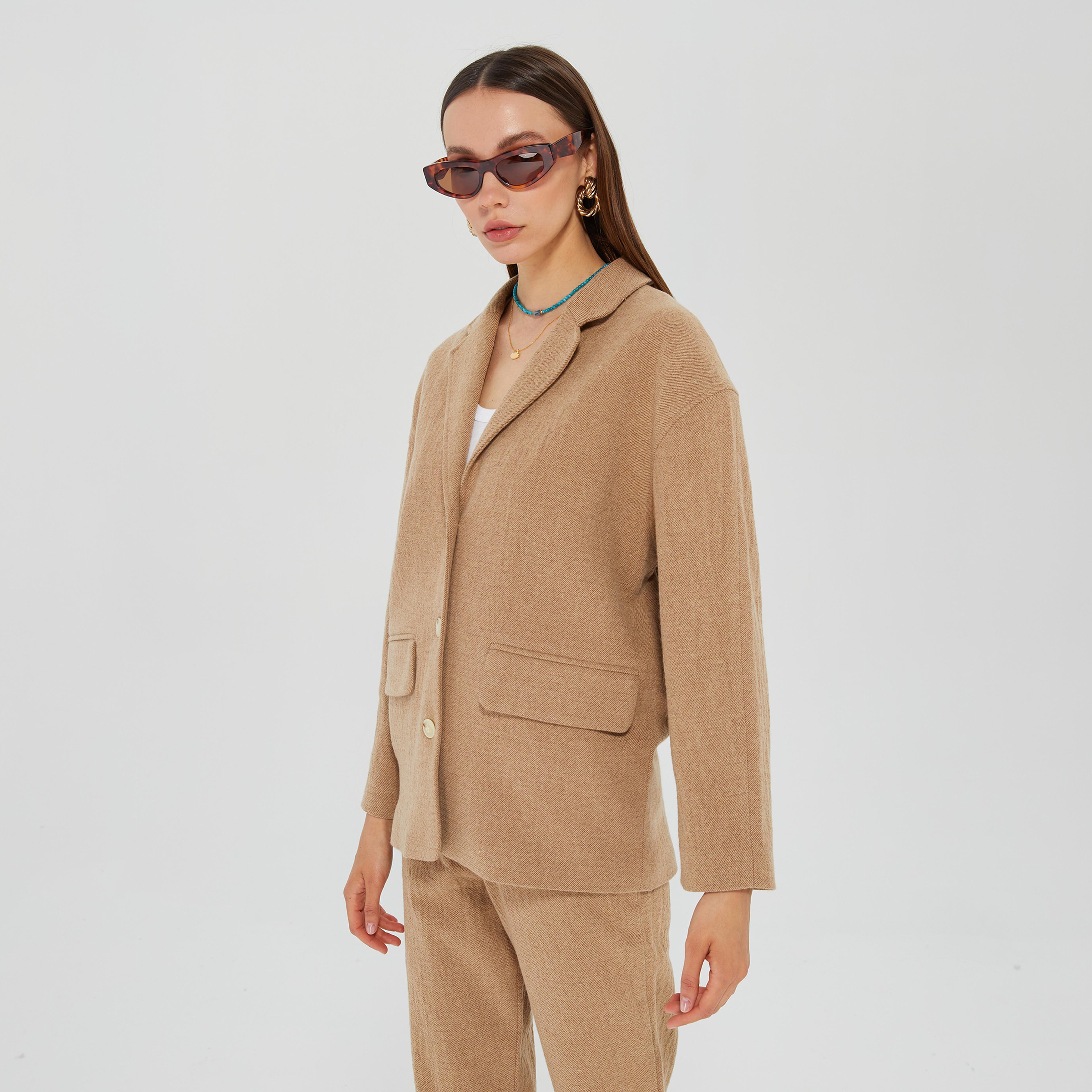 American Vintage Kadın Karamel Rengi Ceket