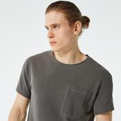 American Vintage Pyrastate Erkek Gri T-Shirt