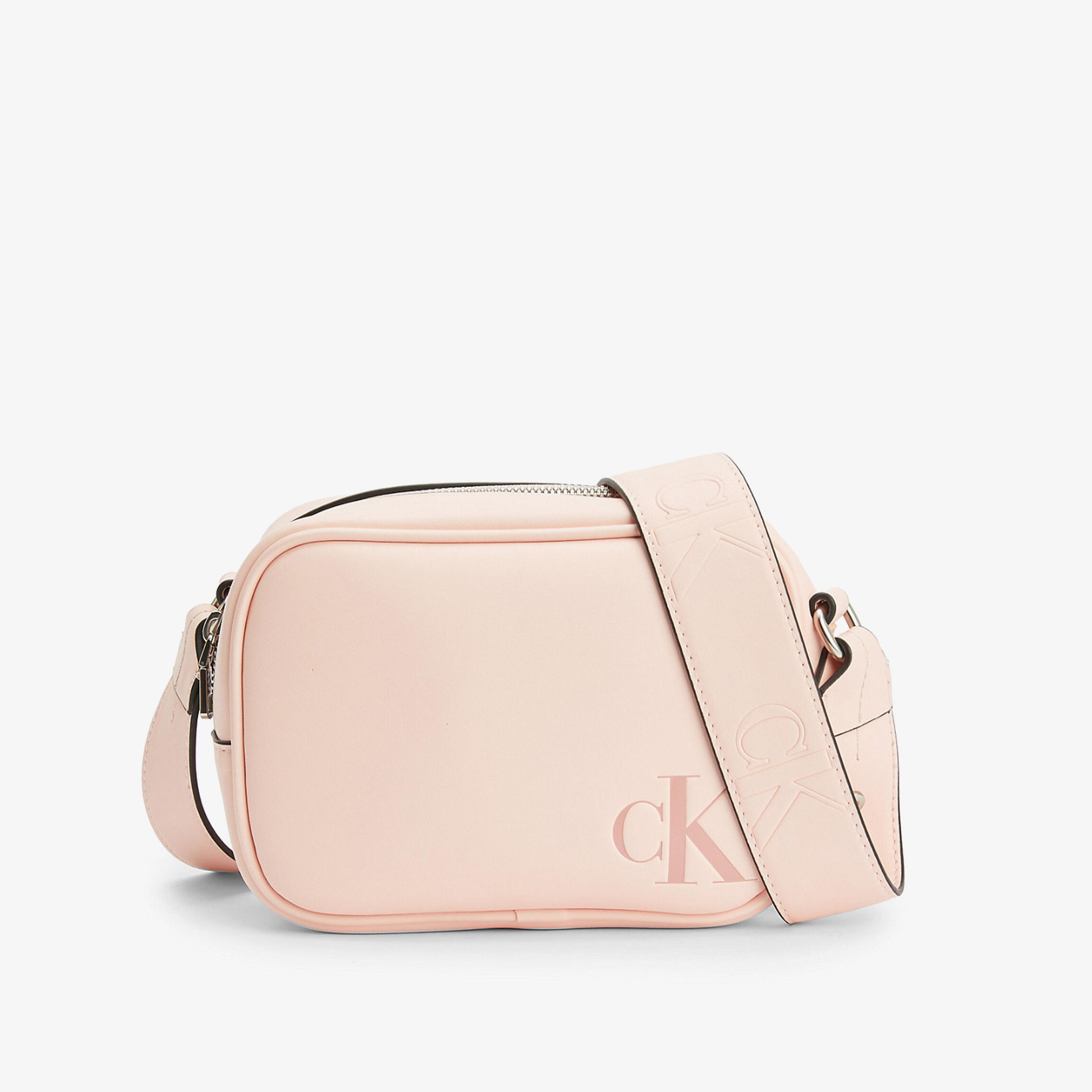 Calvin Klein Sculpted 18 Mono Kadın Pembe Omuz Çantası