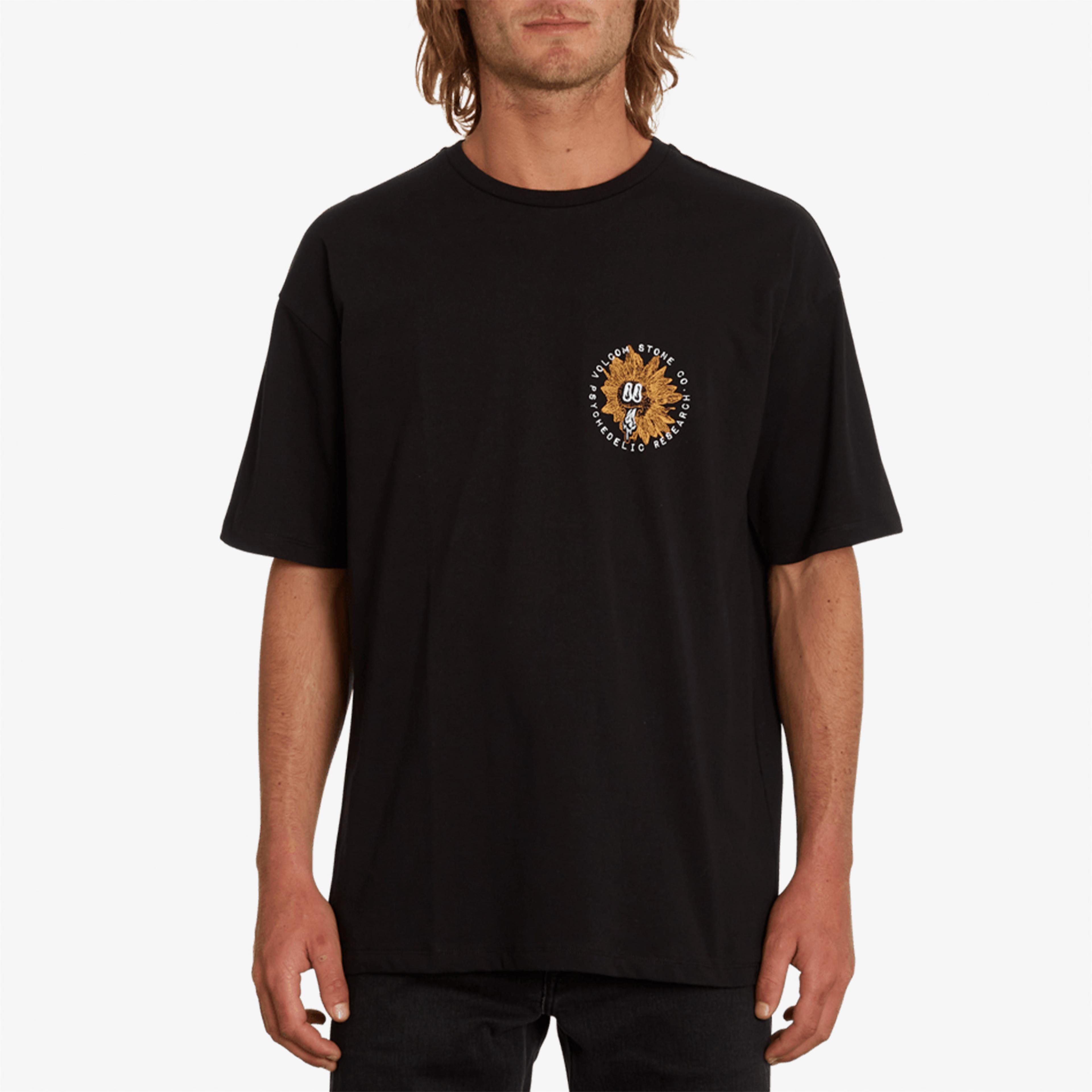 Volcom Acid Sun Erkek Siyah T-Shirt
