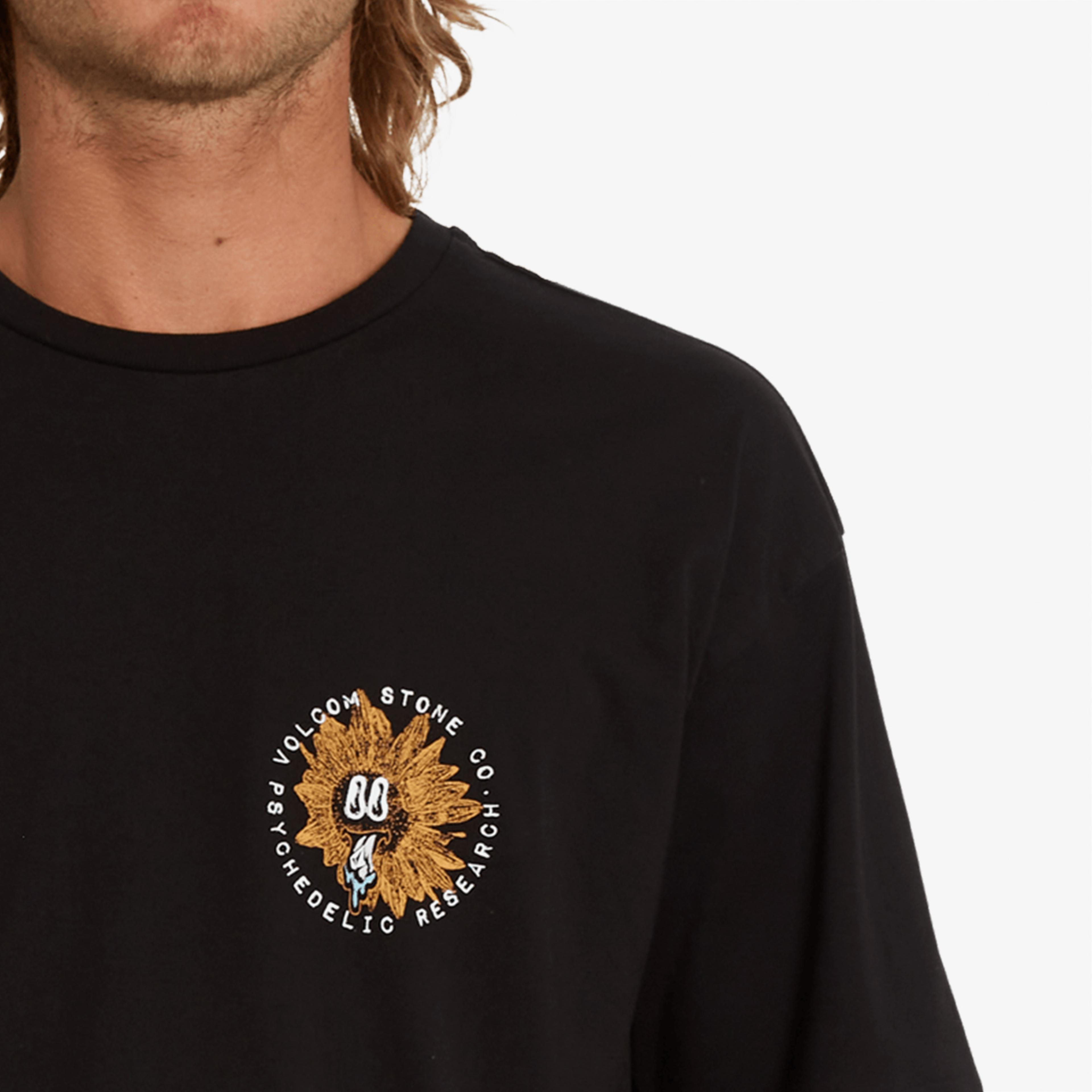Volcom Acid Sun Erkek Siyah T-Shirt