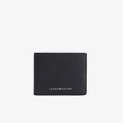 Tommy Hilfiger Business Leather Mini Erkek Siyah Cüzdan