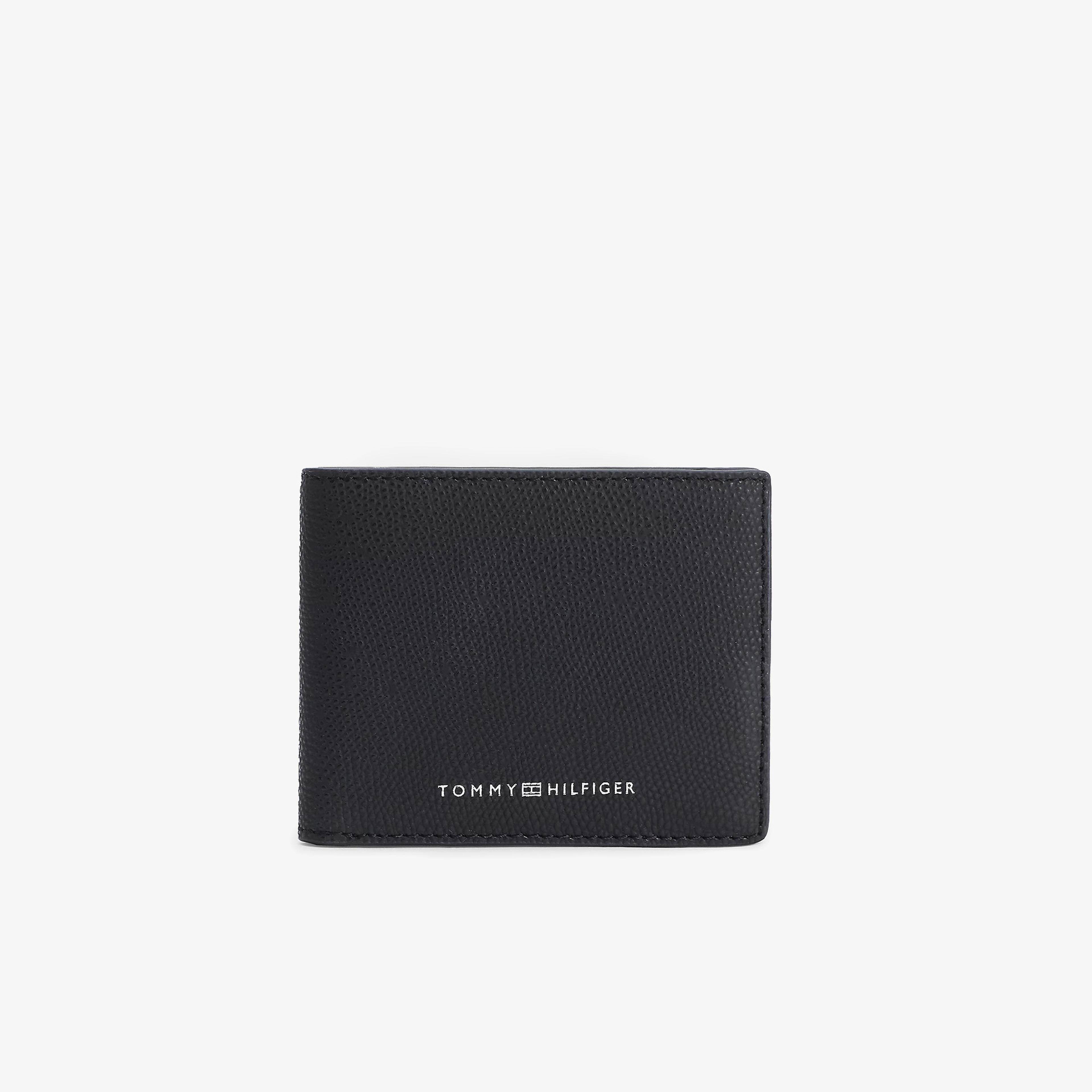 Tommy Hilfiger Business Leather Mini Erkek Siyah Cüzdan