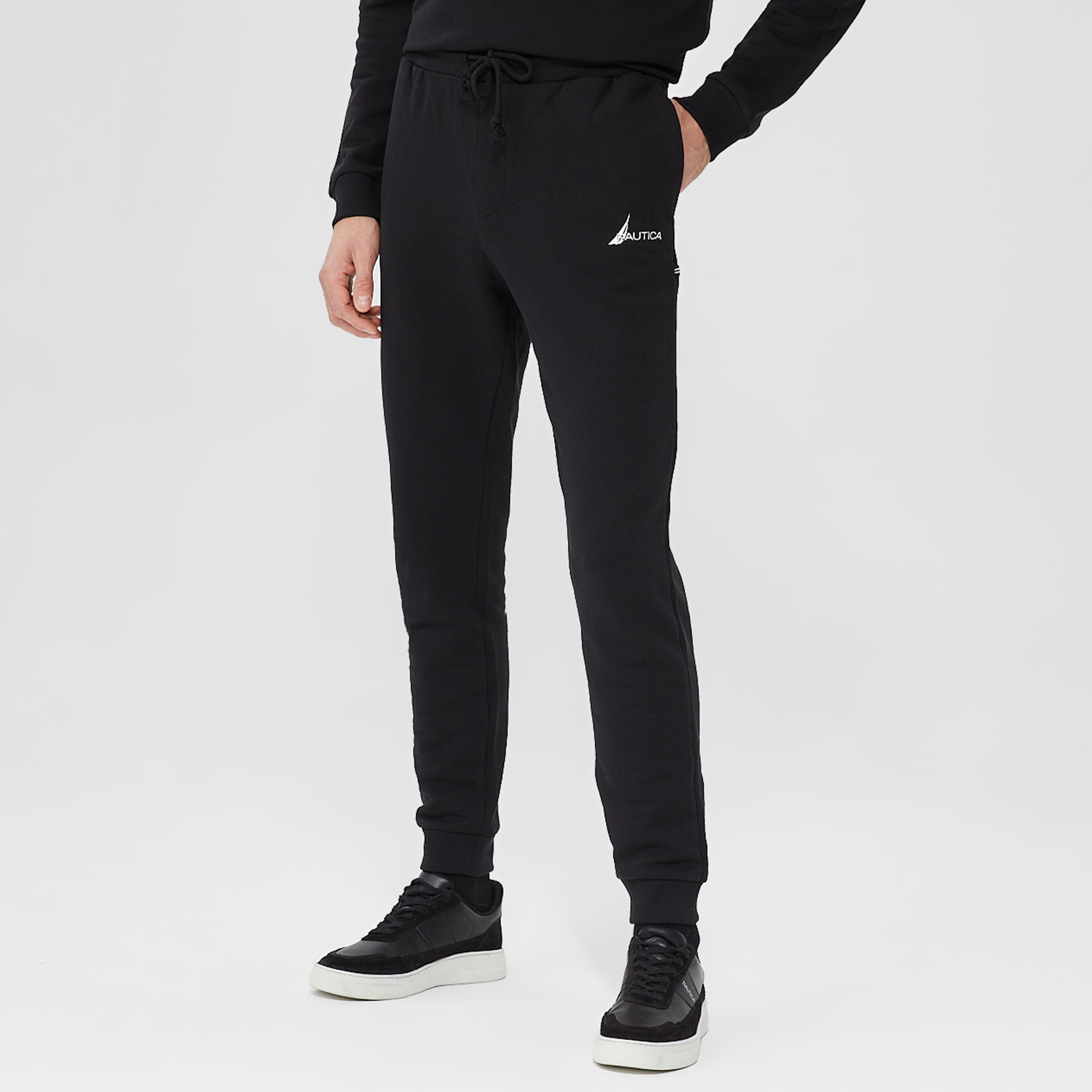 Nautica Standart Fit Erkek Siyah Eşofman Altı