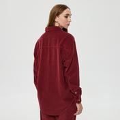 American Vintage Padow Kadın Bordo Gömlek