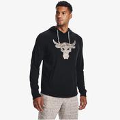 Under Armour Project Rock Terry Erkek Siyah Hoodie