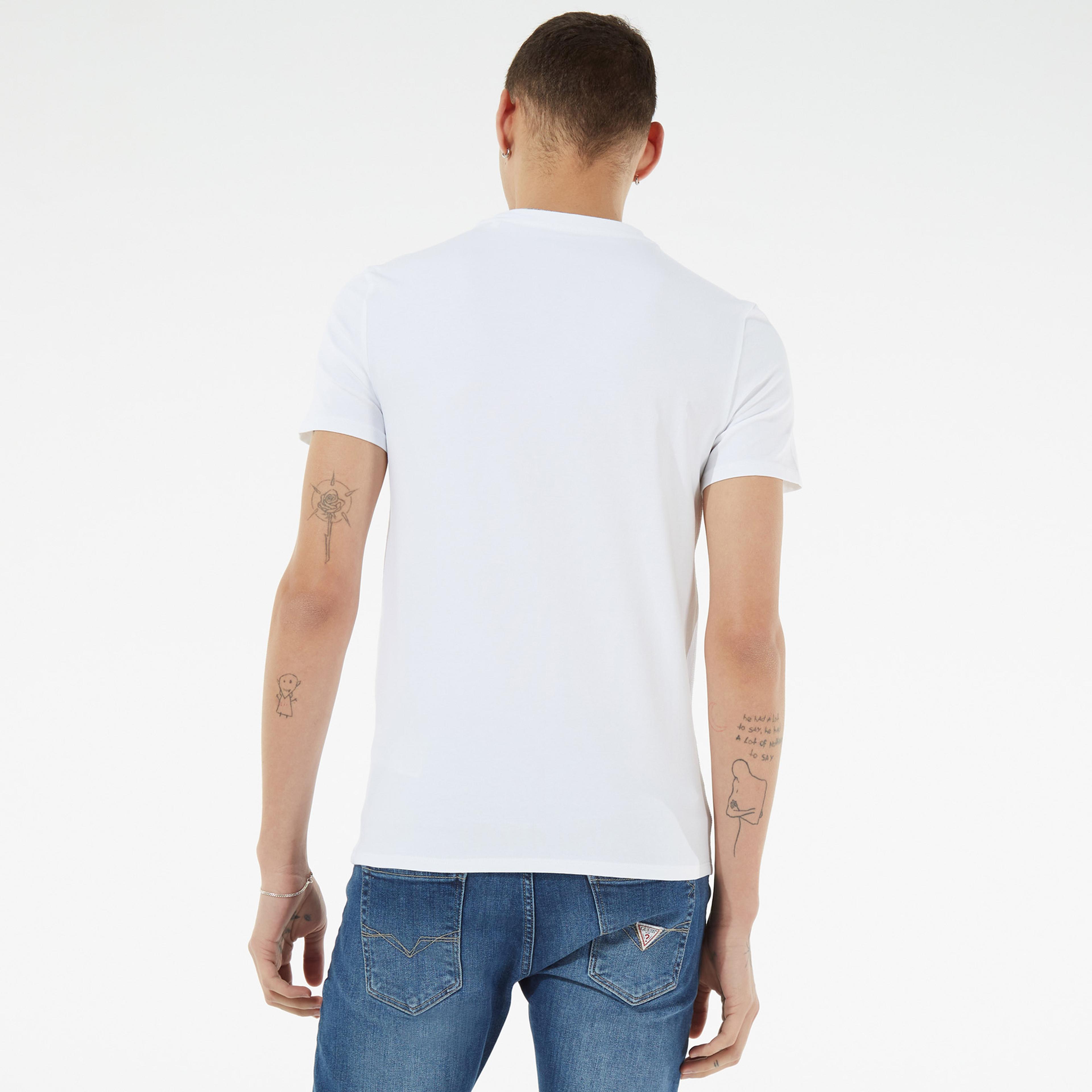 Guess Core Erkek Beyaz T-Shirt