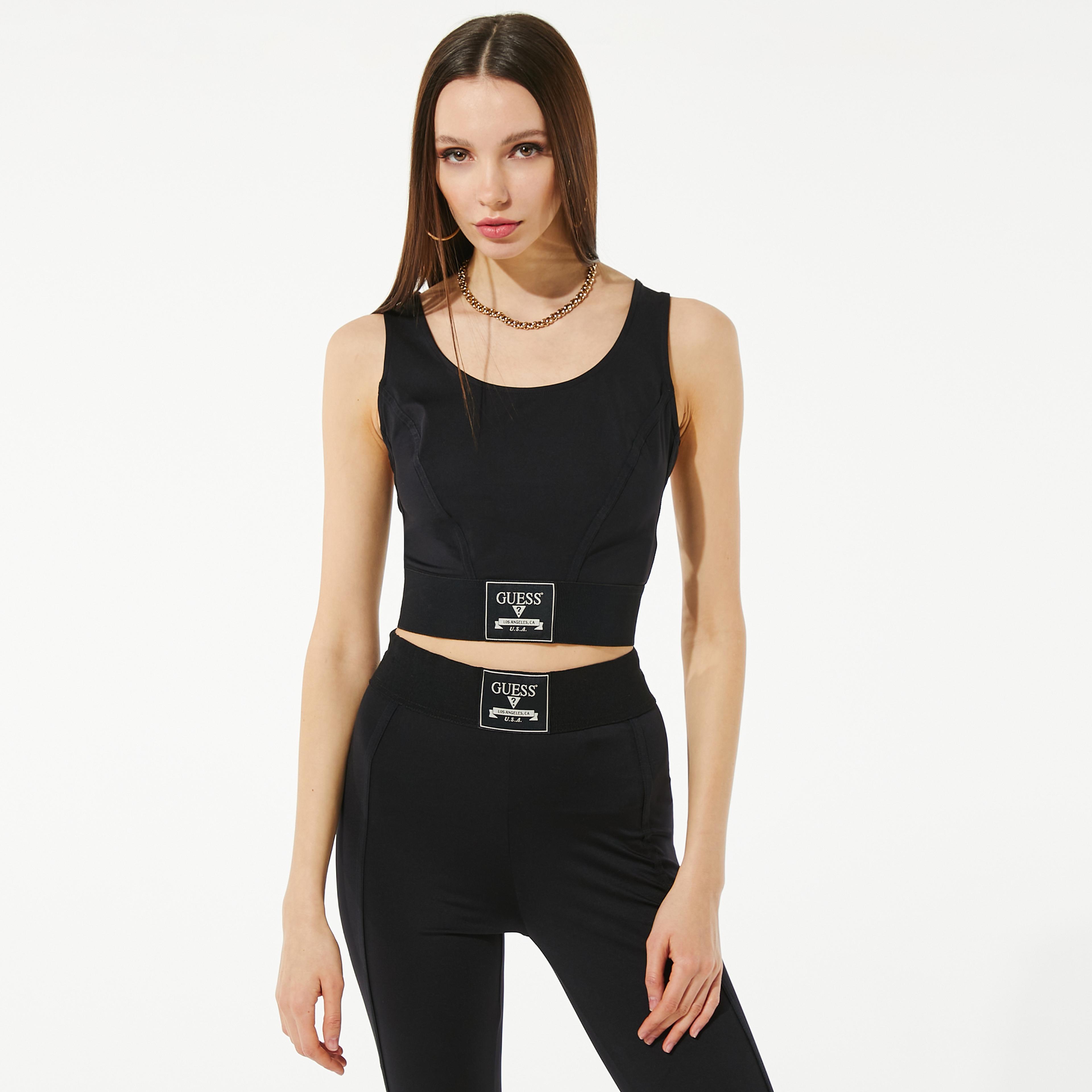 Guess Penelope Kadın Siyah T-Shirt