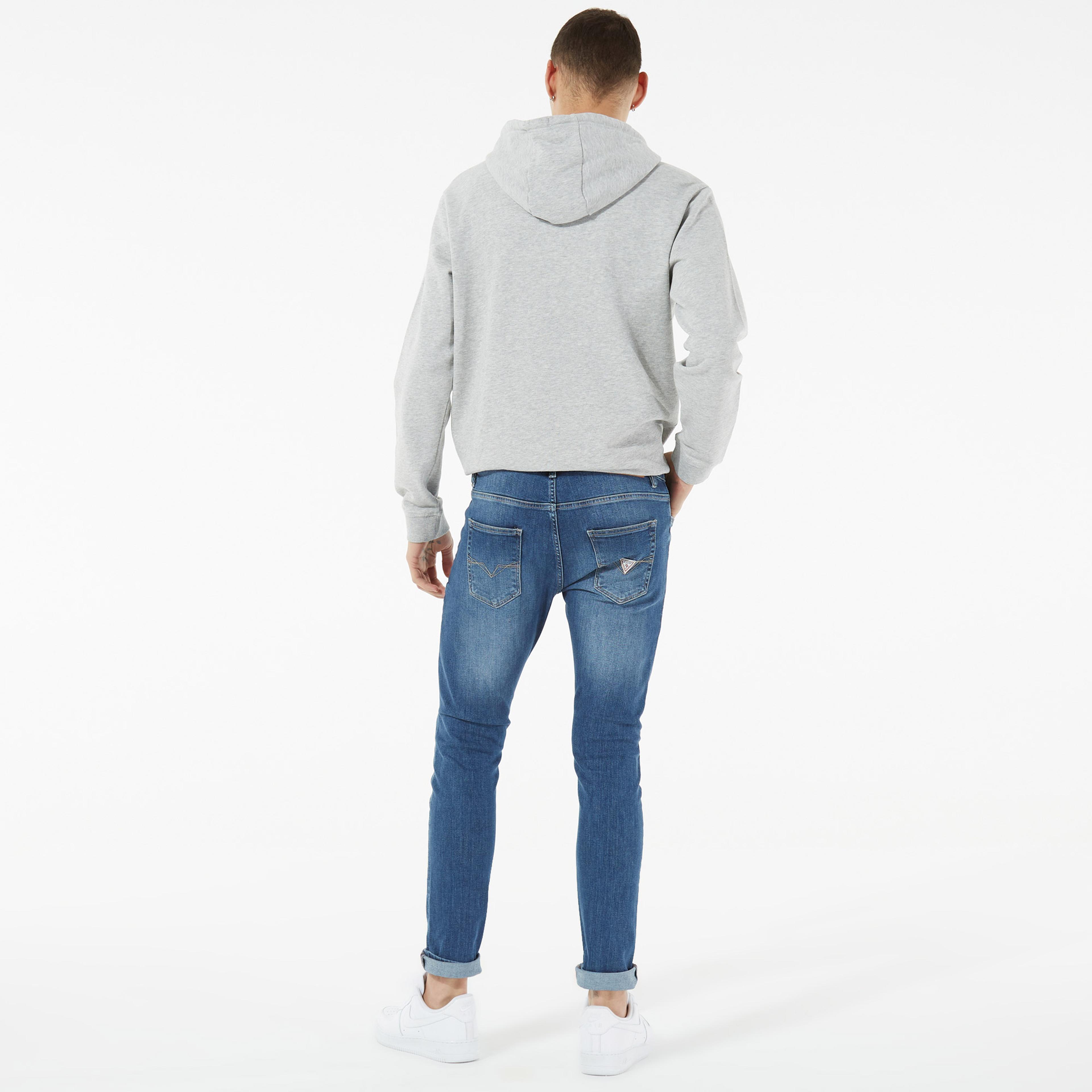 Guess Chris Erkek Mavi Jean Pantalon