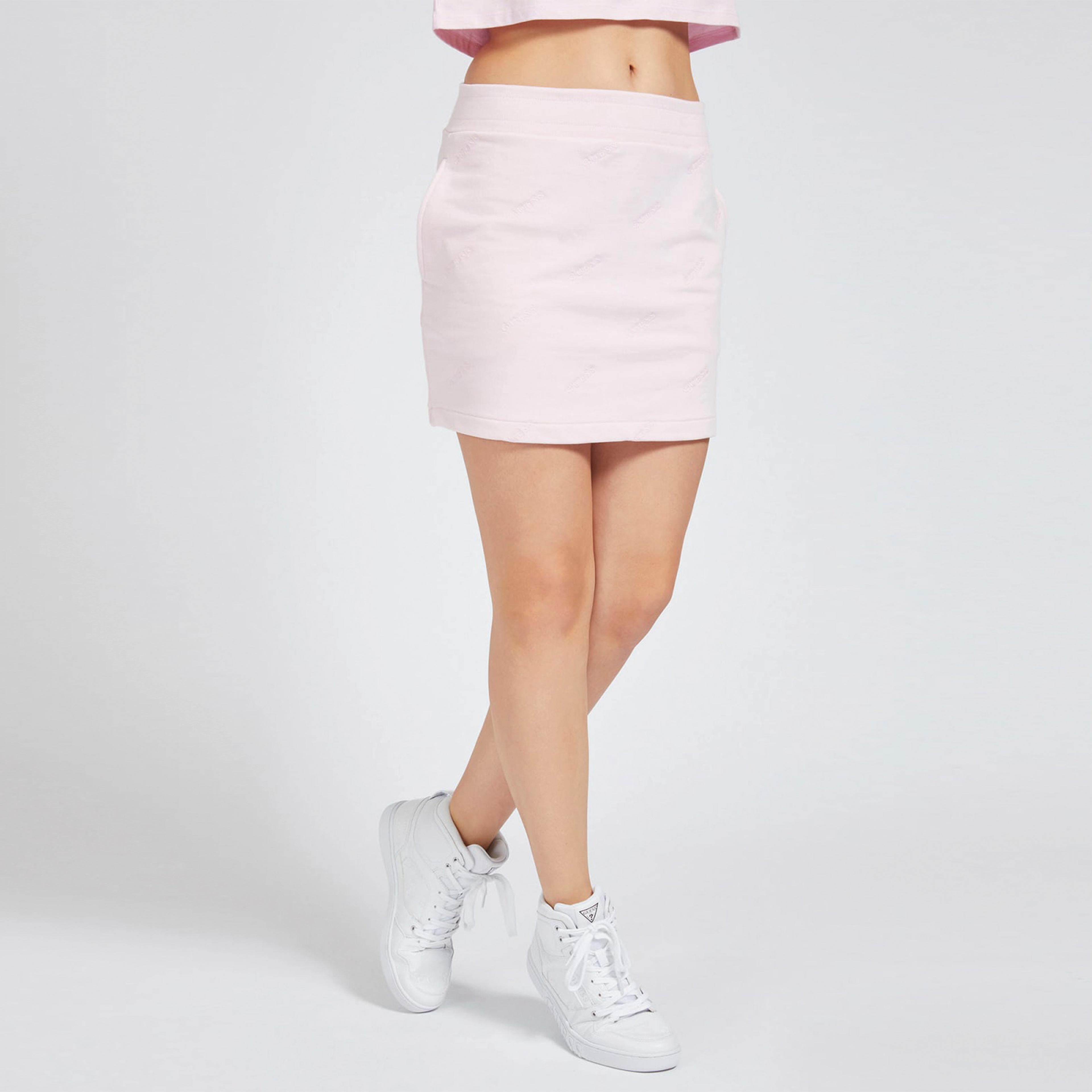 Guess Astra Mini Kadın Pembe Etek