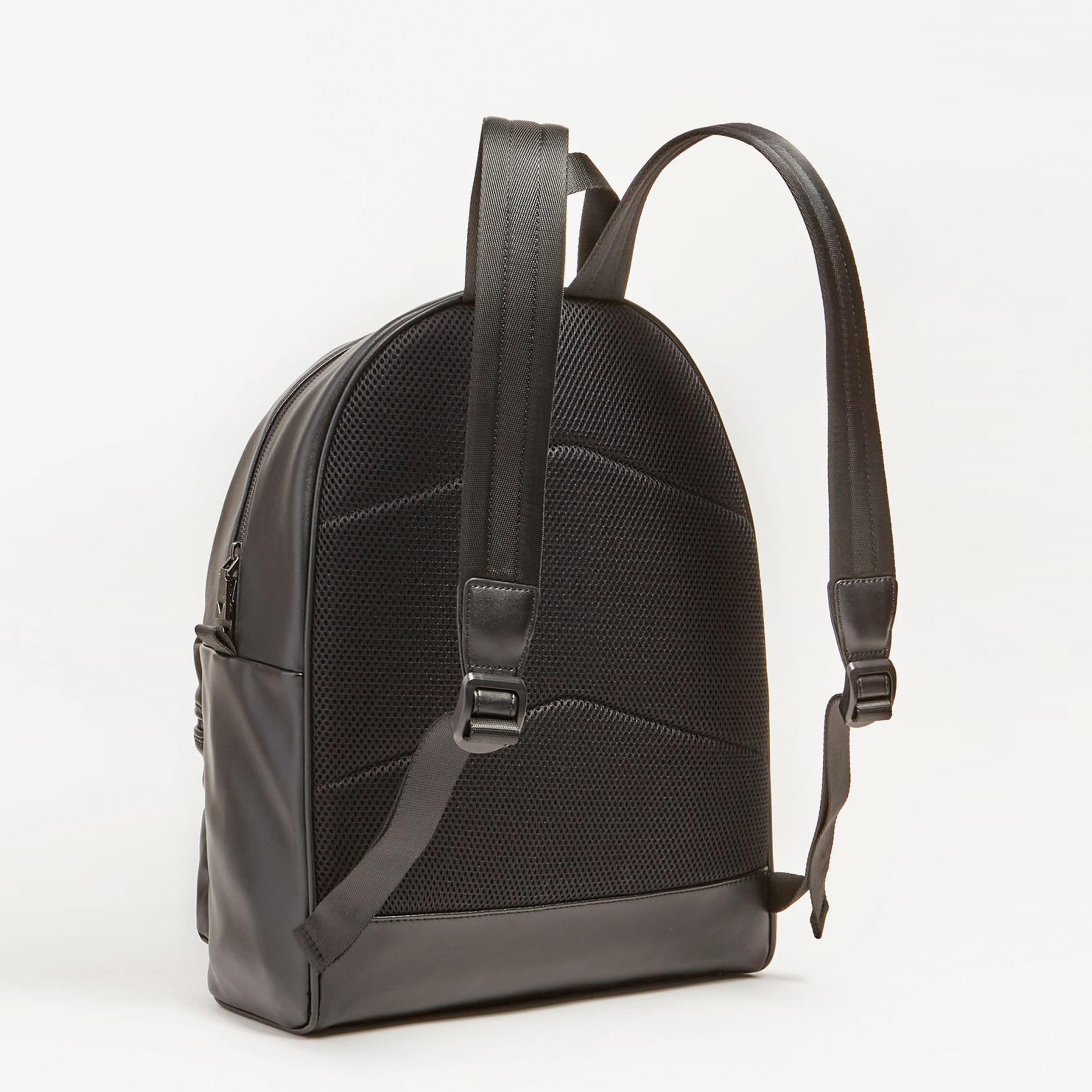 Guess Scala Compact Erkek Siyah Sırt Çantası