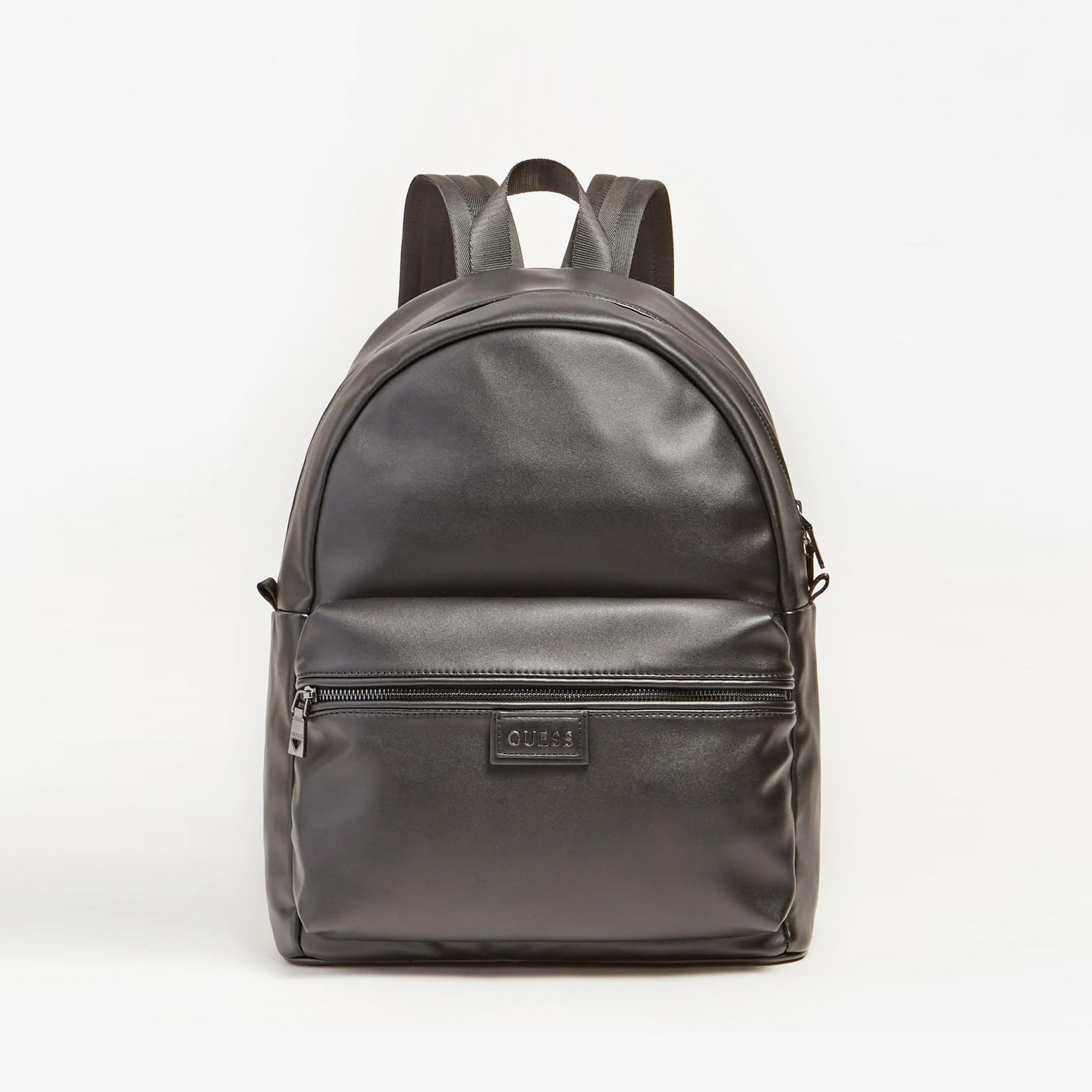 Guess Scala Compact Erkek Siyah Sırt Çantası