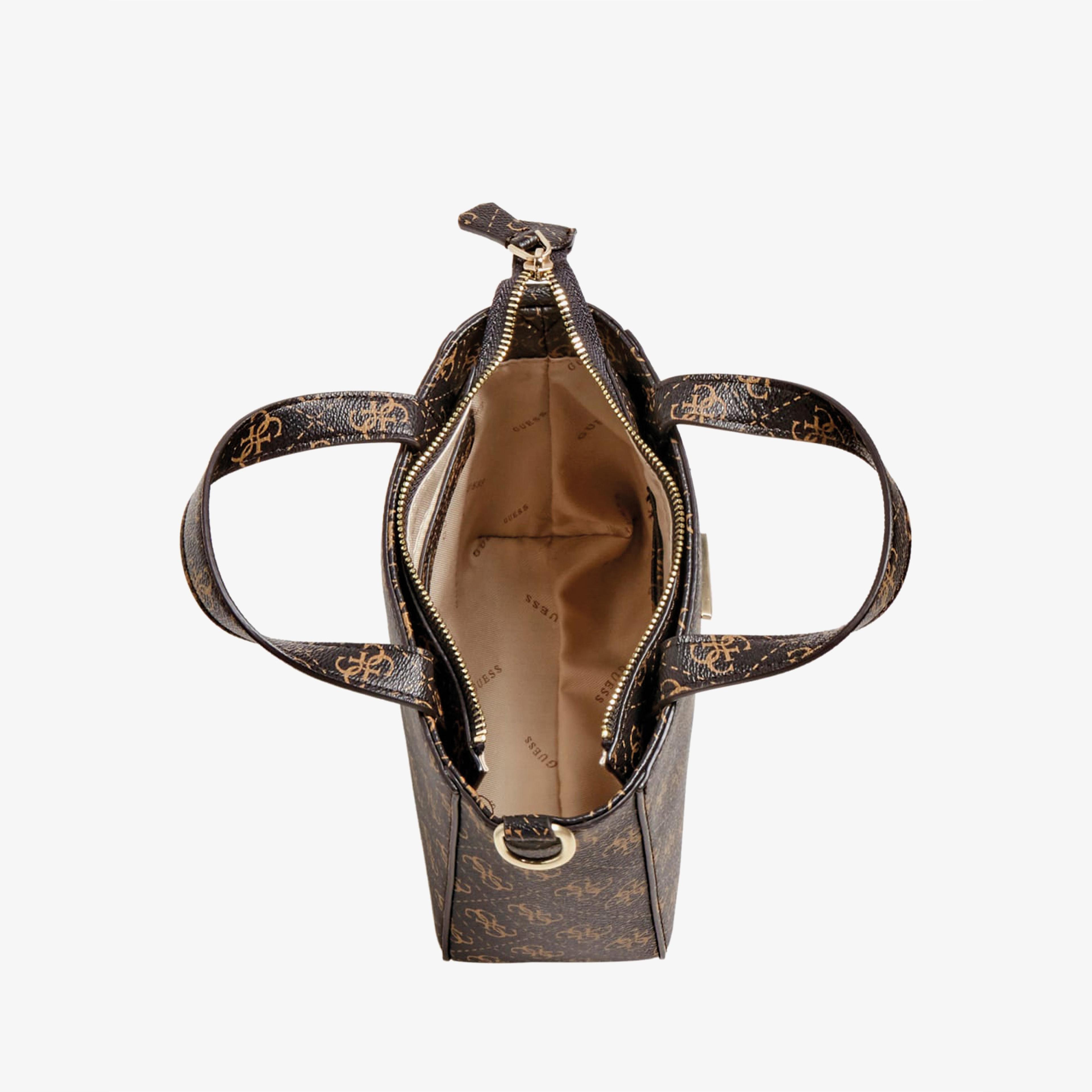 Guess Layla Mini Kadın Kahverengi El Çantası