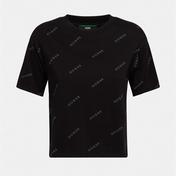 Guess Astra Kadın Siyah Crop T-Shirt