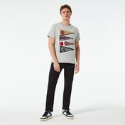 Guess Pennant Erkek Gri T-Shirt