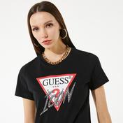 Guess Icon Kadın Siyah T-Shirt