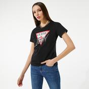 Guess Icon Kadın Siyah T-Shirt